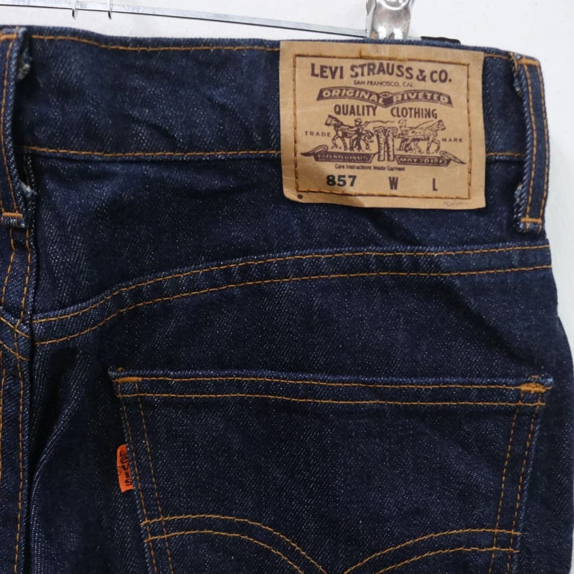 90'S 리바이스 857 데님 팬츠 66523 상품이미지8
