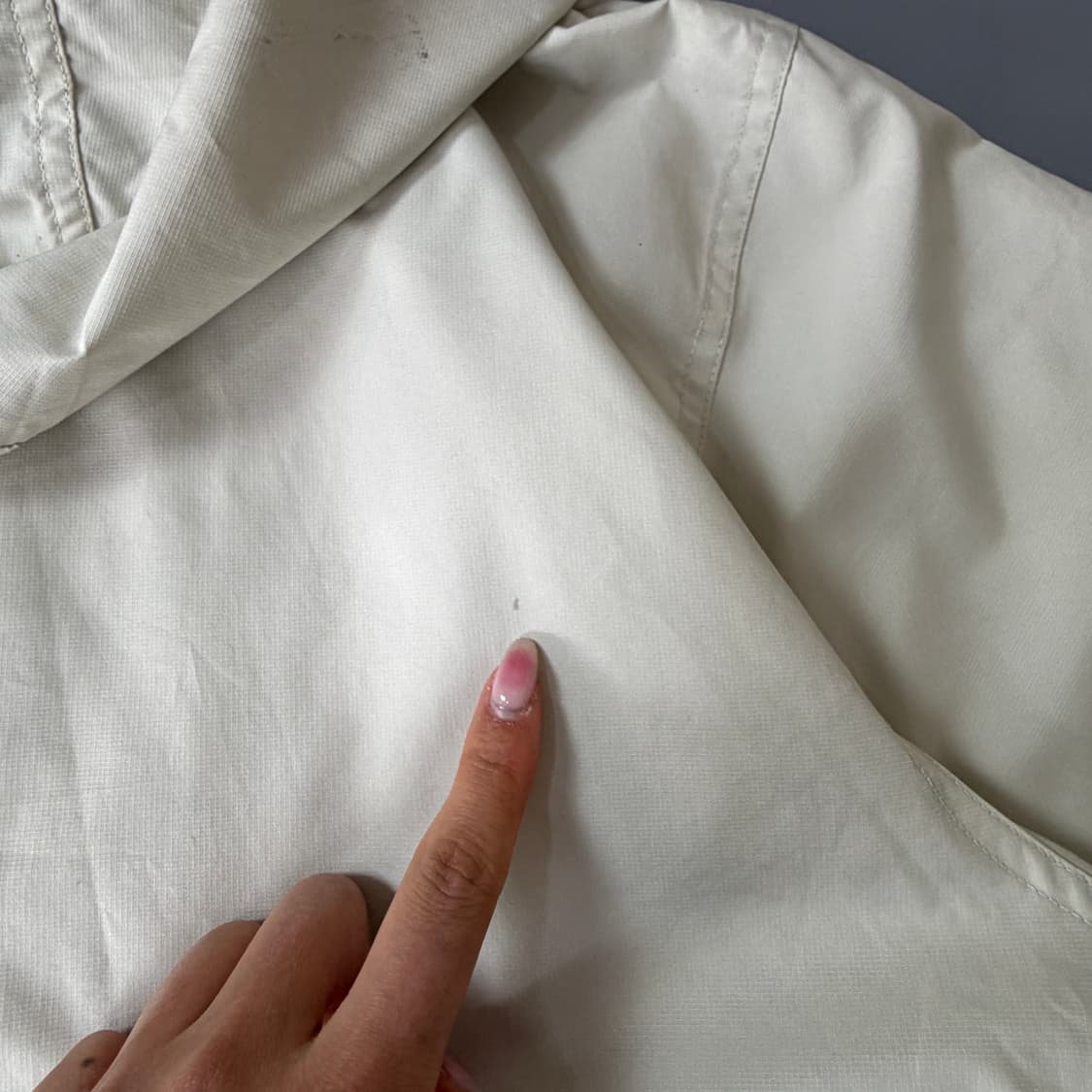 (95) 아식스 연베이지 후드 반팔 아노락 상품이미지6