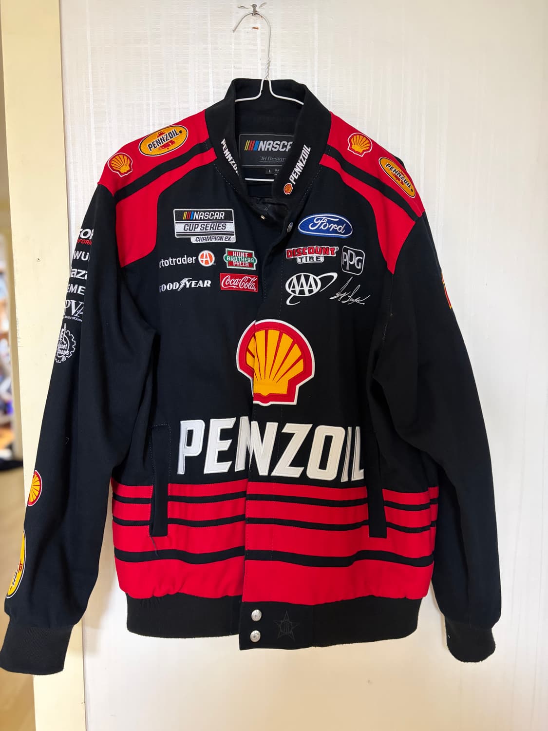 Joey logano snap jacket 상품이미지1