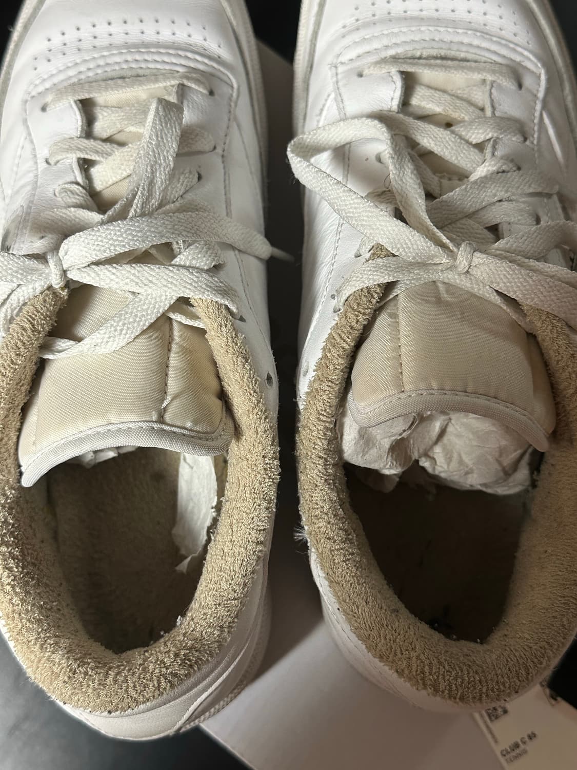 리복 자운드 클럽c og 화이트 검 285  상품이미지3