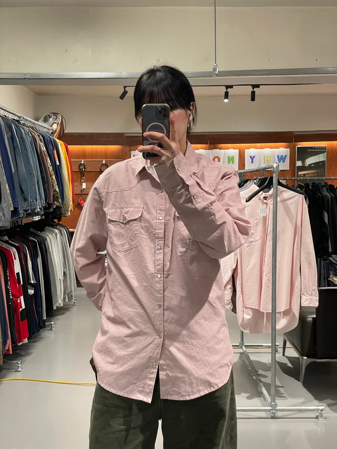 빈티지 웨스턴 셔츠 상품이미지2