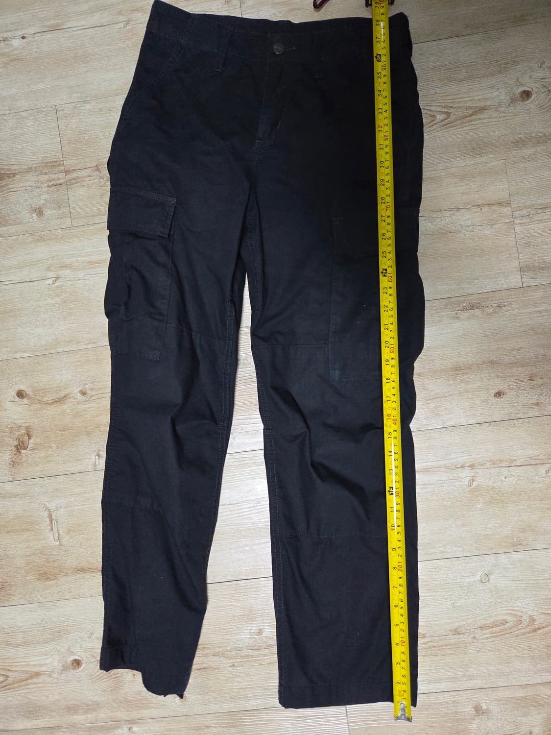 칼하트 WIP 콜룸비아 립스탑 레귤러 카고 팬츠 블랙 상품이미지2