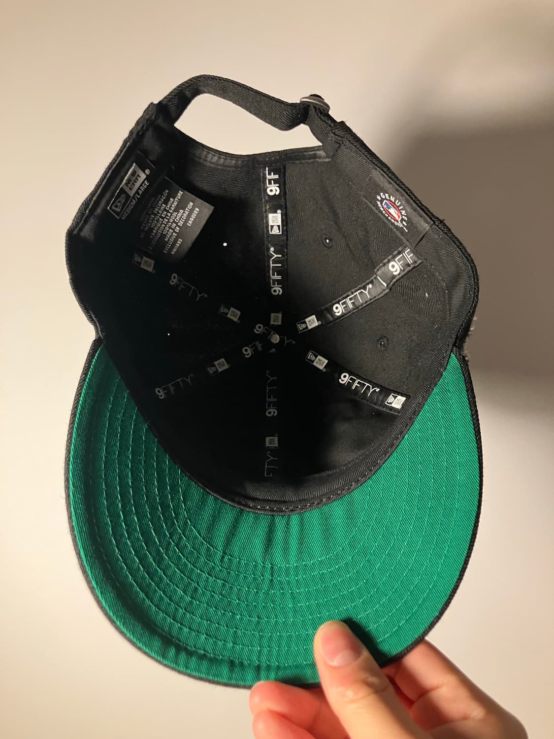 뉴에라 x 비이커 뉴욕양키스 9fifty 블랙 상품이미지4