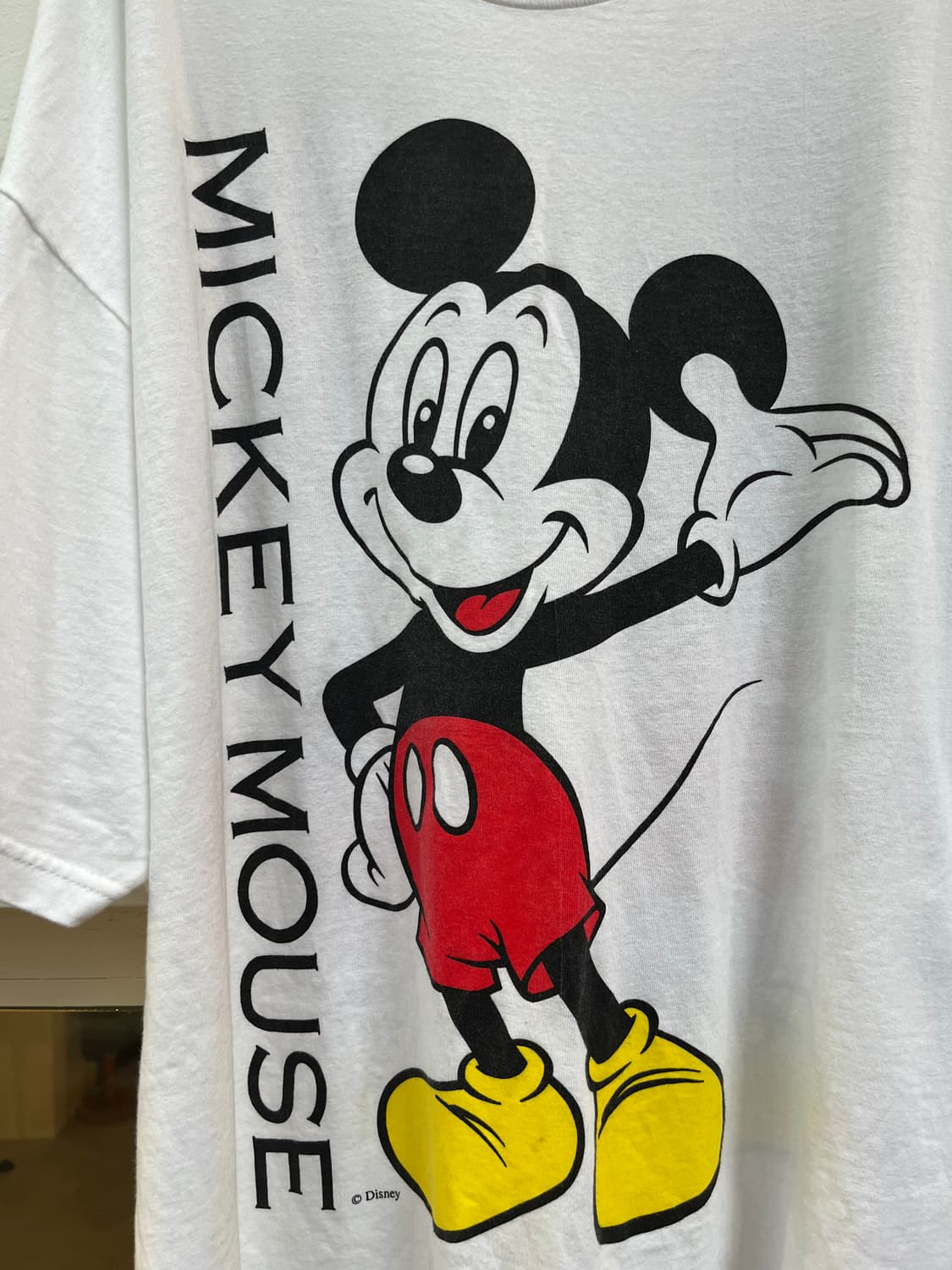 Disney 미키마우스 프린팅 반팔티 XL 상품이미지2