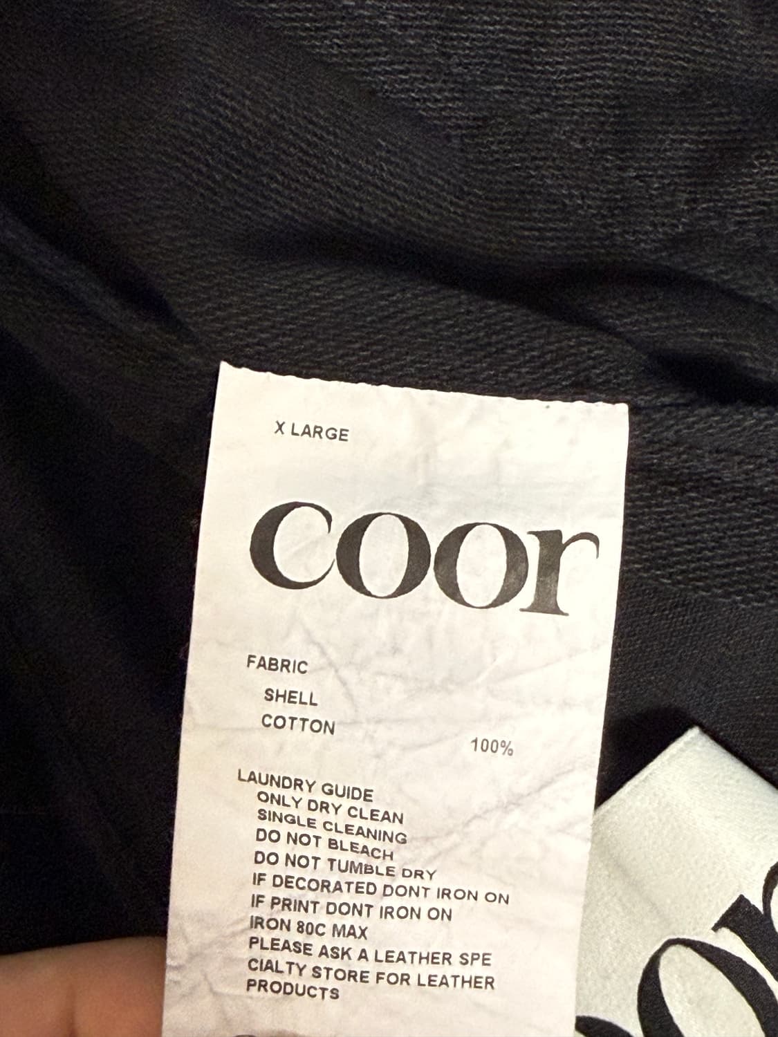 바이오 m-51 자켓 워시드 블랙 상품이미지6