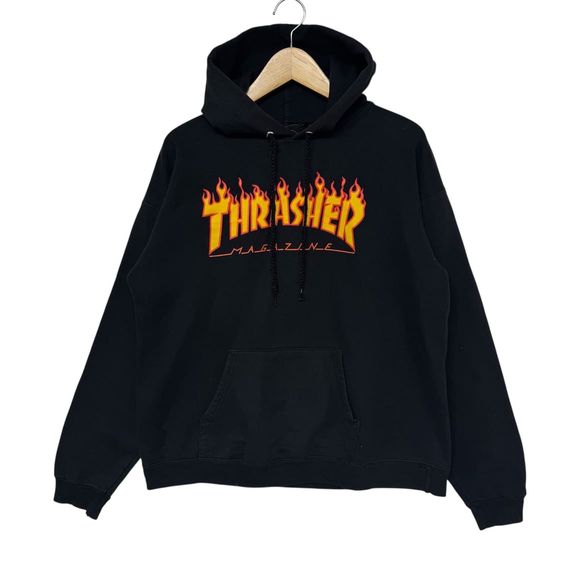 트레셔 불꽃로고 후드티 상품이미지1