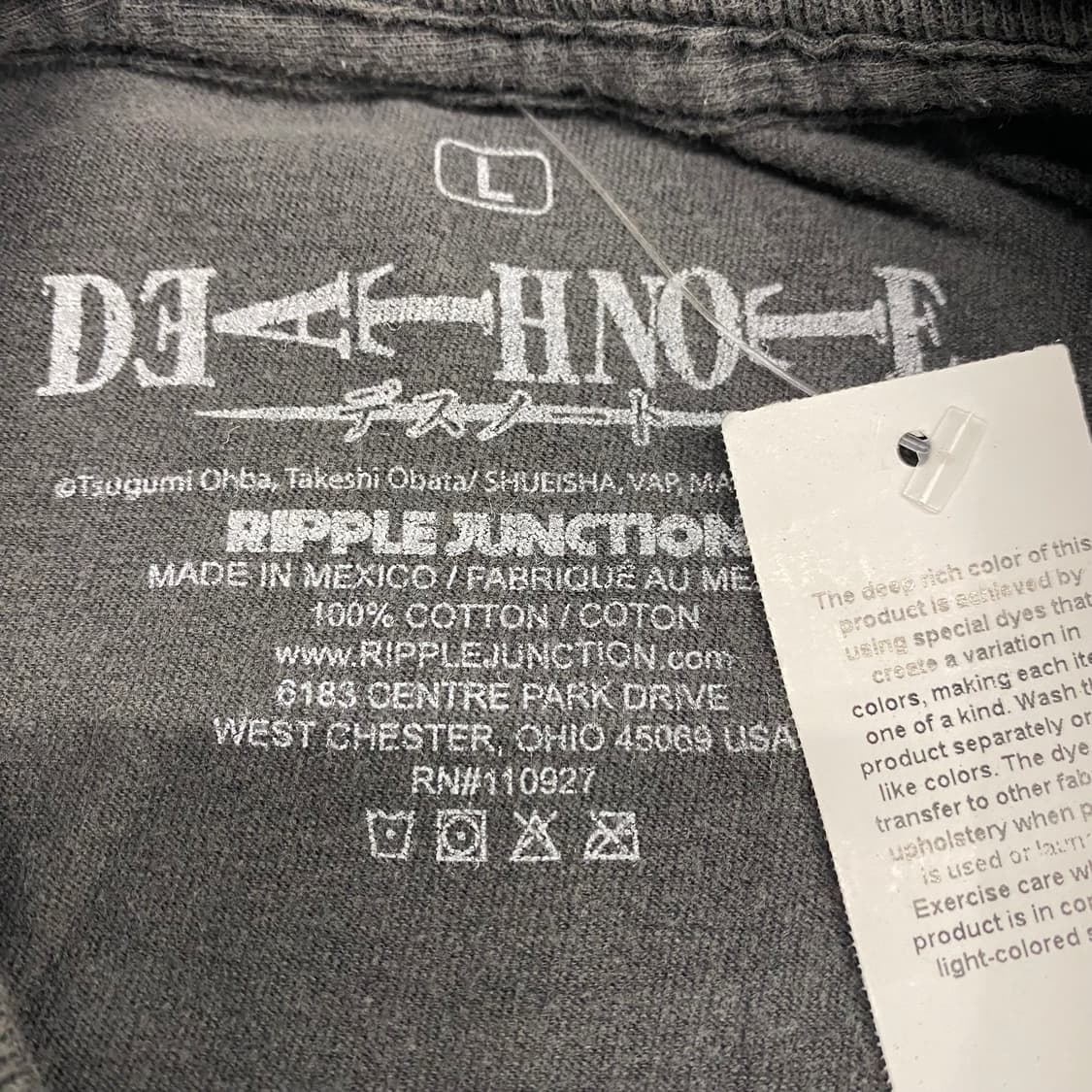 데스노트 오피셜 애니메이션 티셔츠 상품이미지3