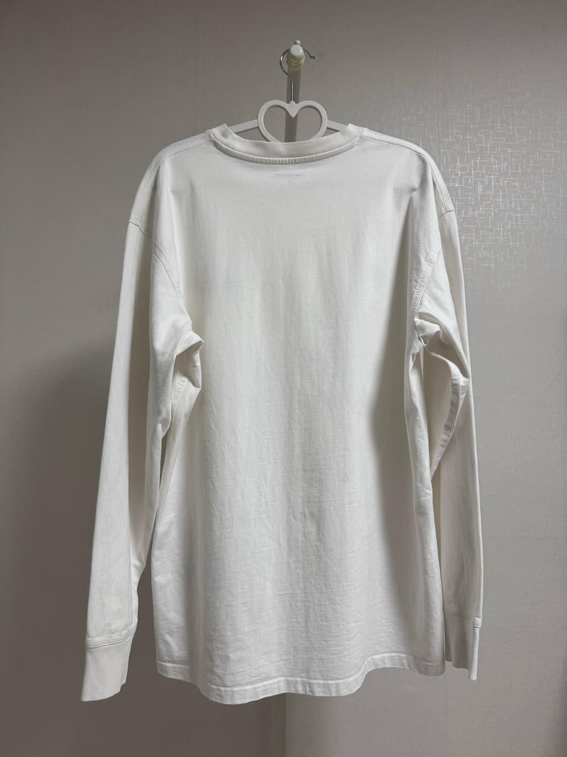 칼하트WIP 롱슬리브 로고 티셔츠 L 상품이미지4