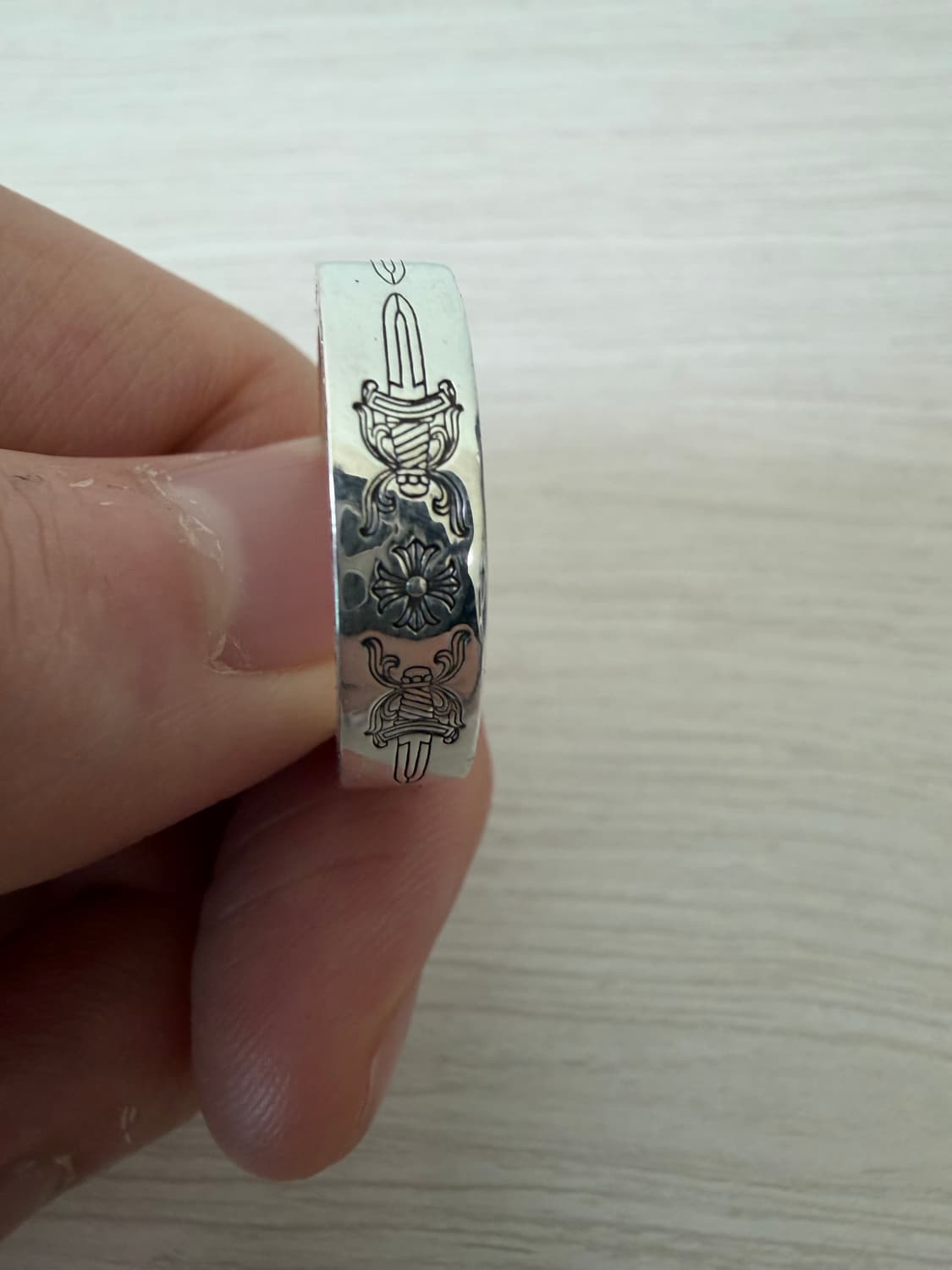 [19호] 크롬하츠 스페이서 대거링 6mm 상품이미지8