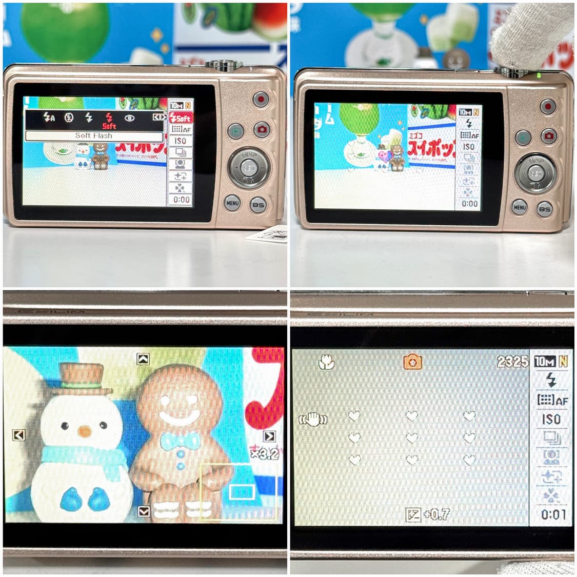 카시오 엑슬림 Z270 로즈골드 빈티지디카 상품이미지7