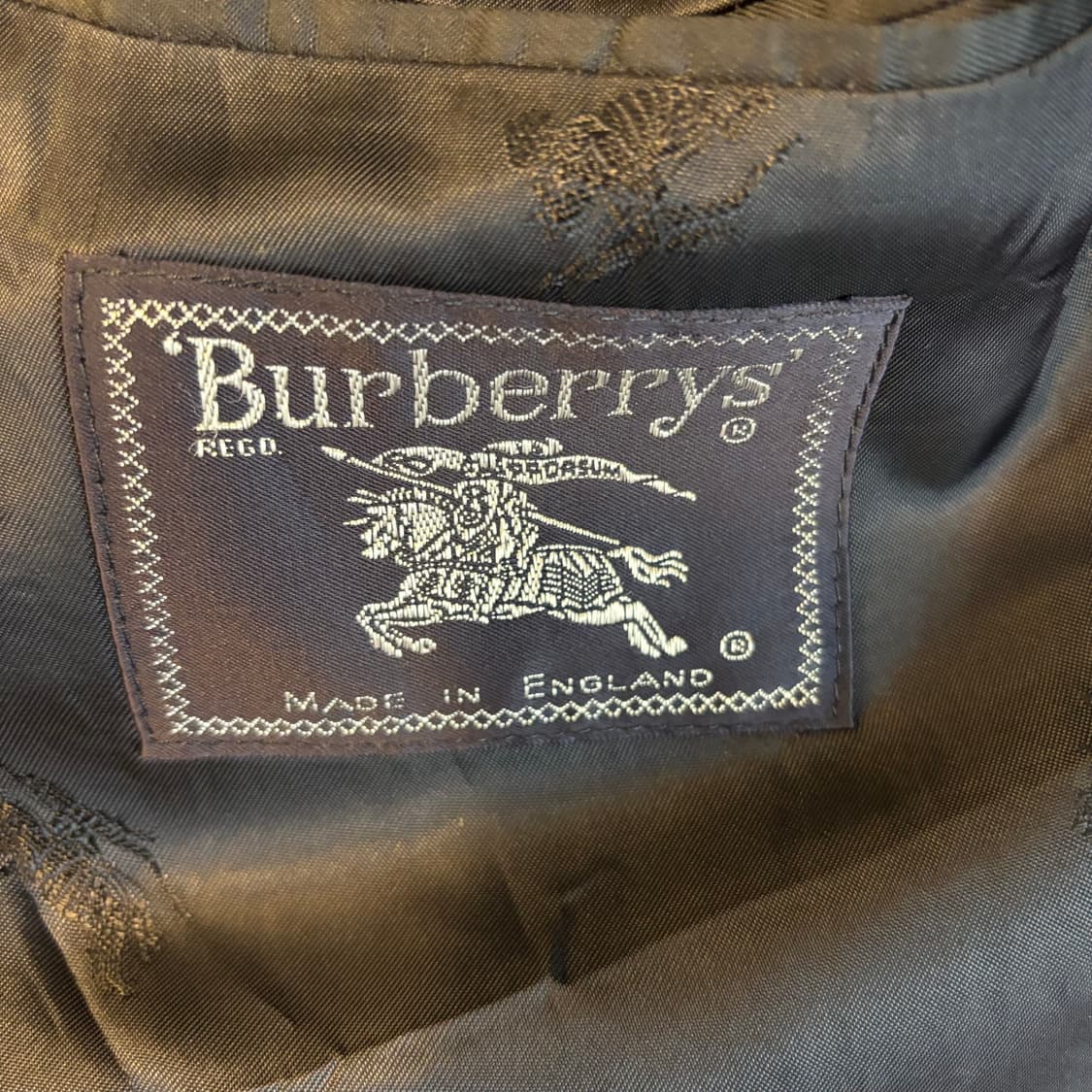 영국 빈티지 버버리 울 블레이저 자켓 상품이미지7