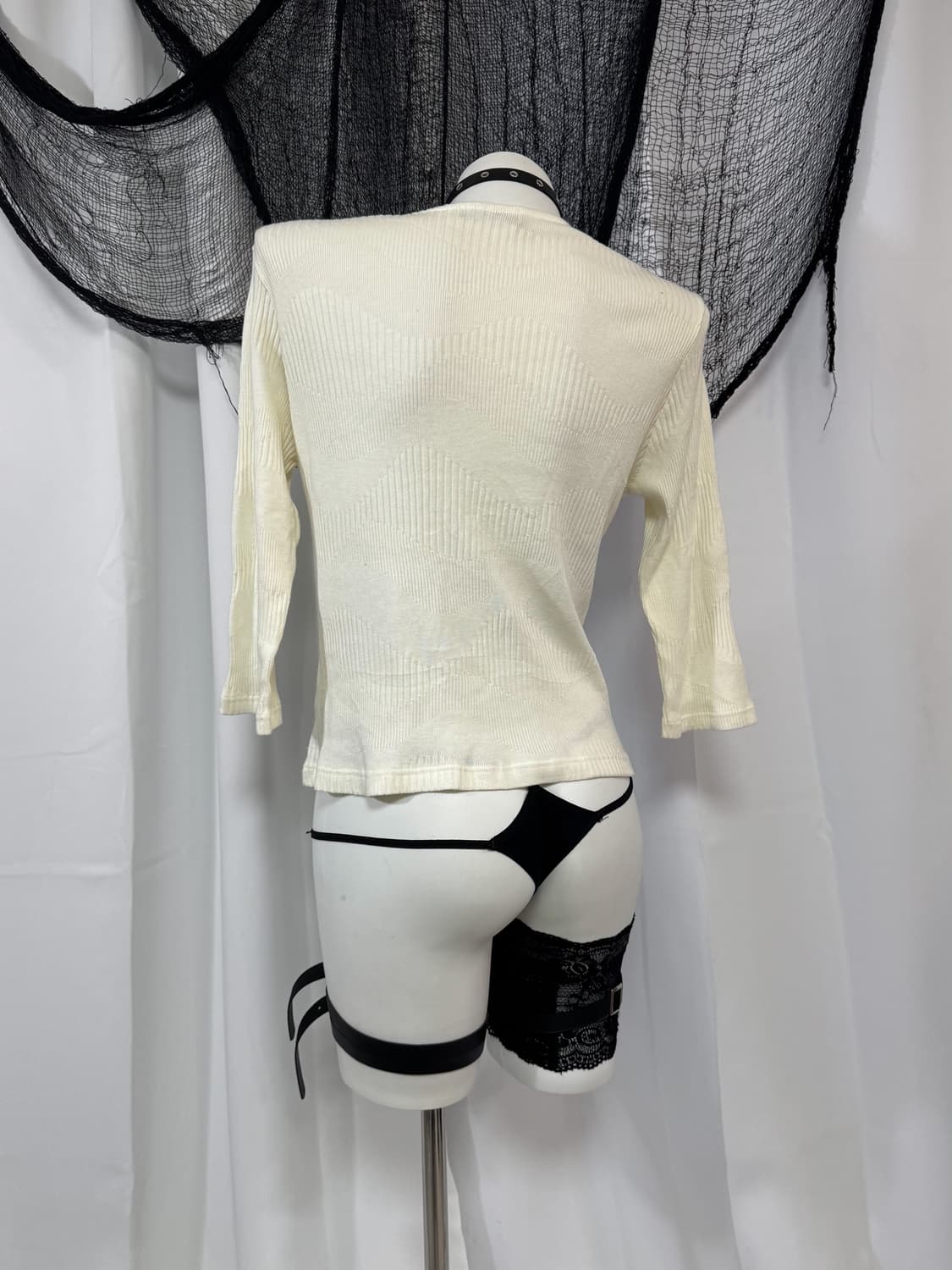 printing lace knit 상품이미지6