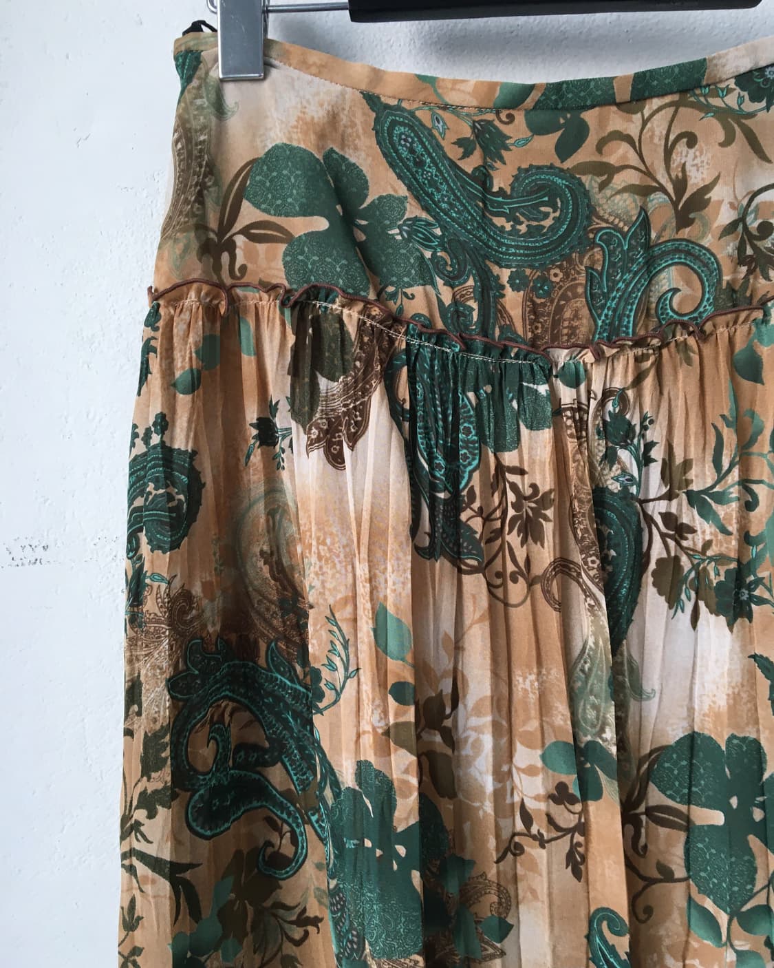 Pattern pleats skirt 상품이미지2