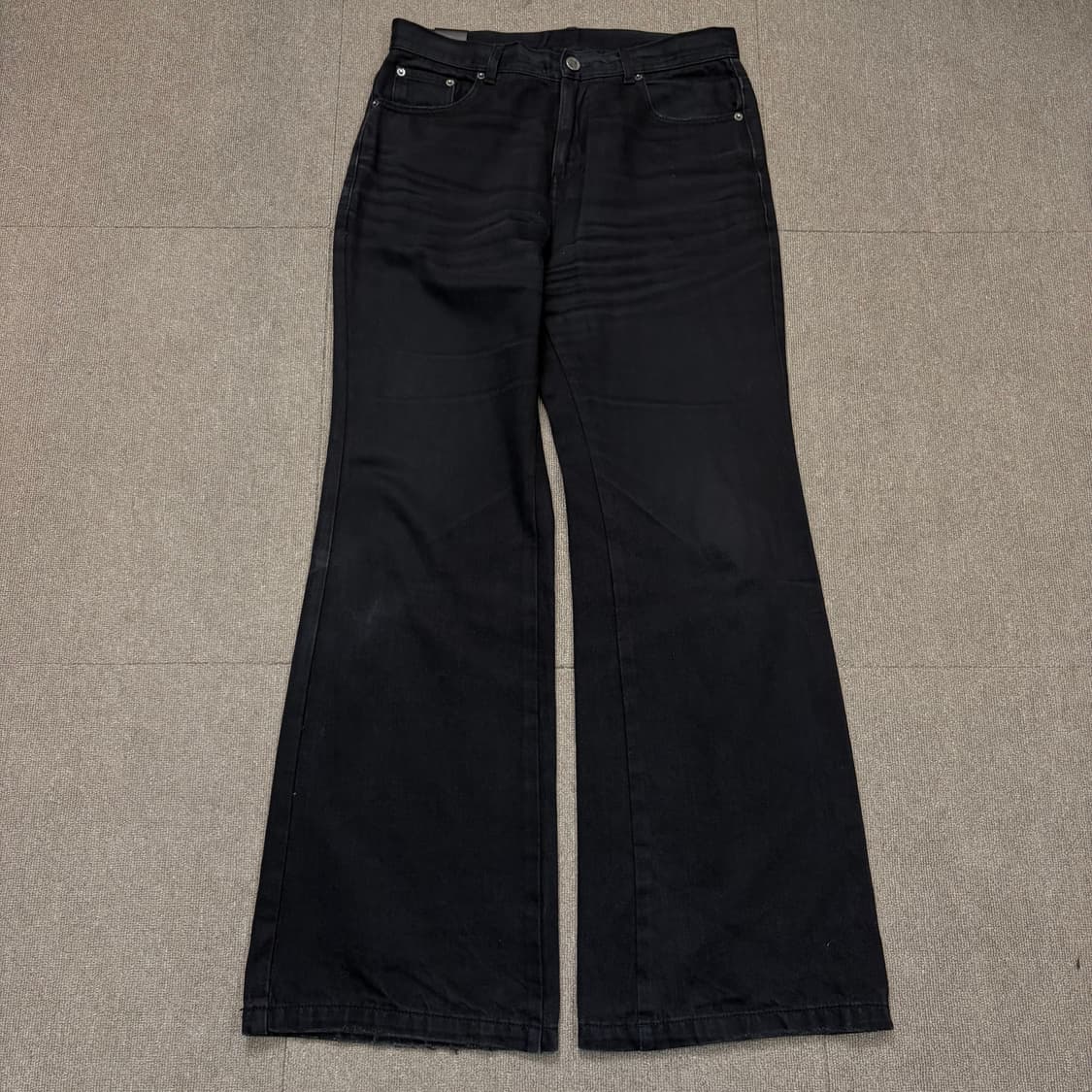 noirer 노이어 부츠컷 블랙데님 50  상품이미지1