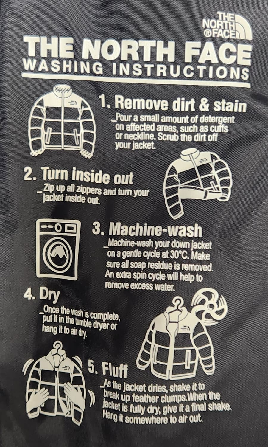 노스페이스 구스롱패딩 L (100-105) 상품이미지5