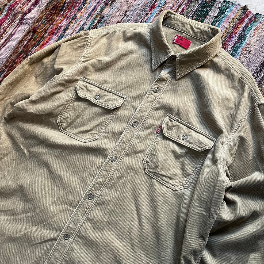리바이스 00s 코듀로이 셔츠 상품이미지3