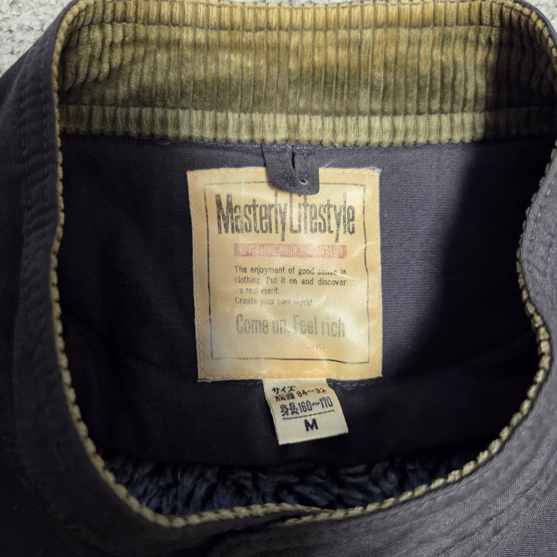 Masterly Lifestyle 재팬 자켓 M-L(95-100) 내피0 상품이미지4