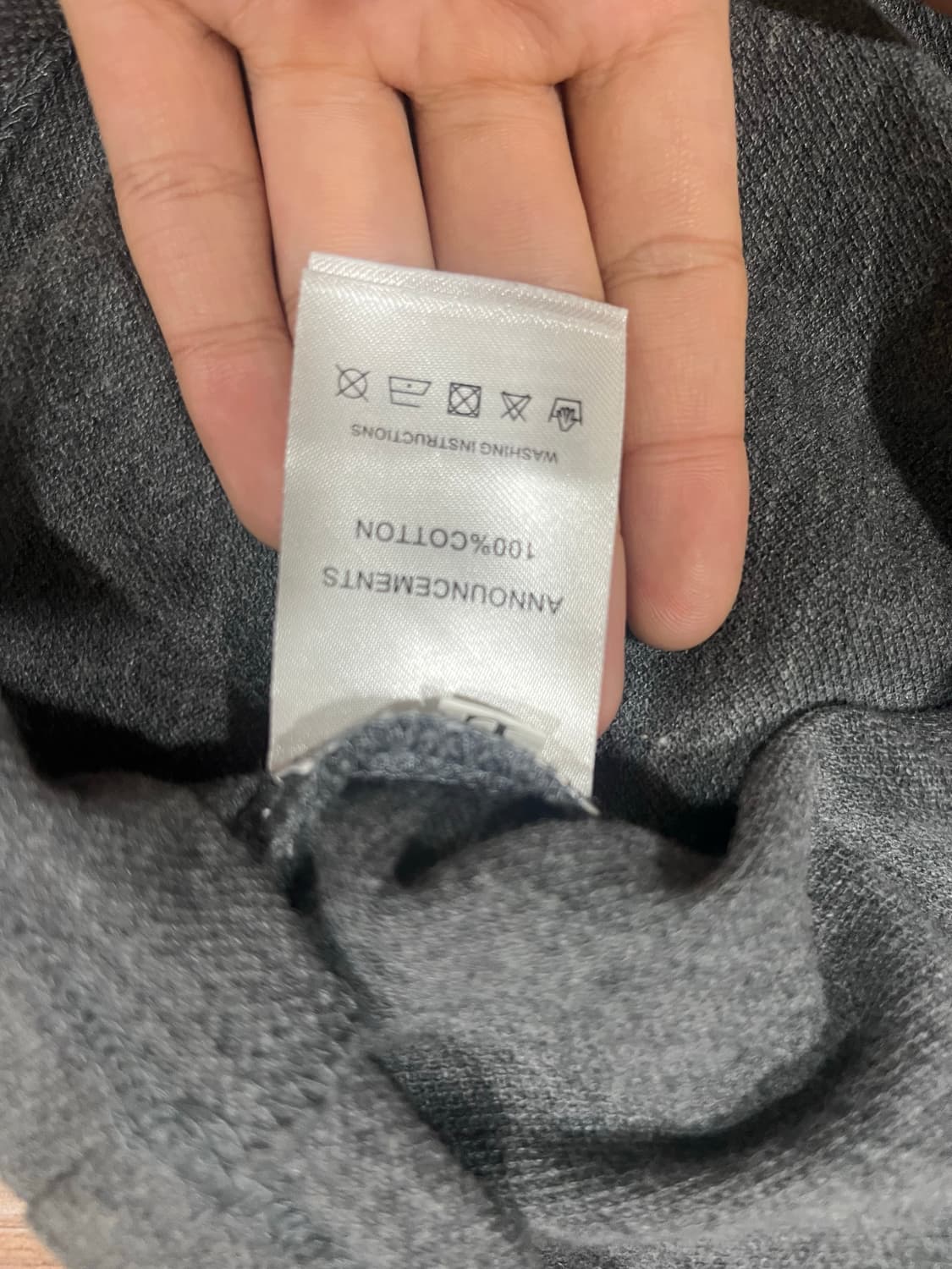 버버리 그레이 폴로반팔 상품이미지3