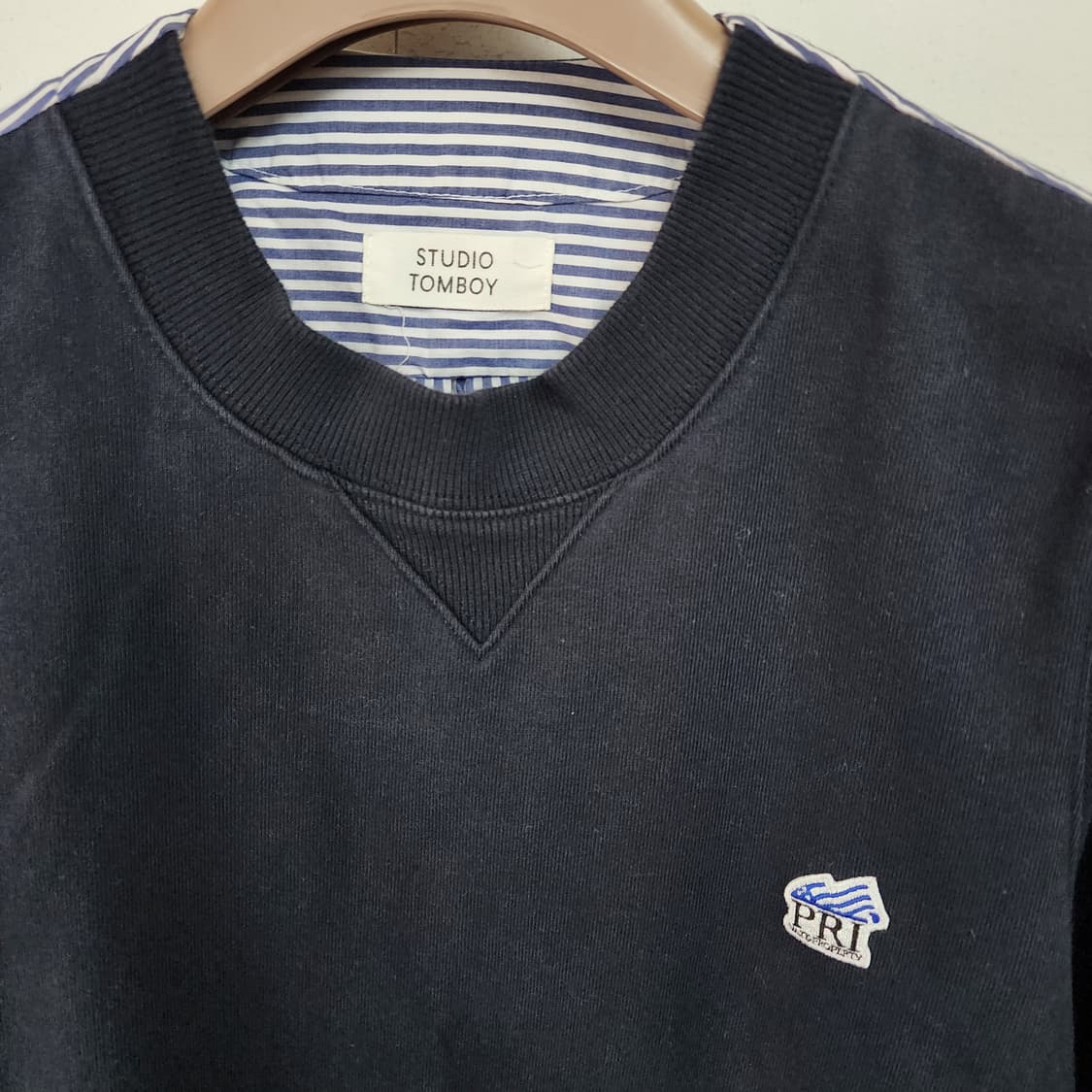 스튜디오 톰보이 롱 맨투맨 원피스 상품이미지2