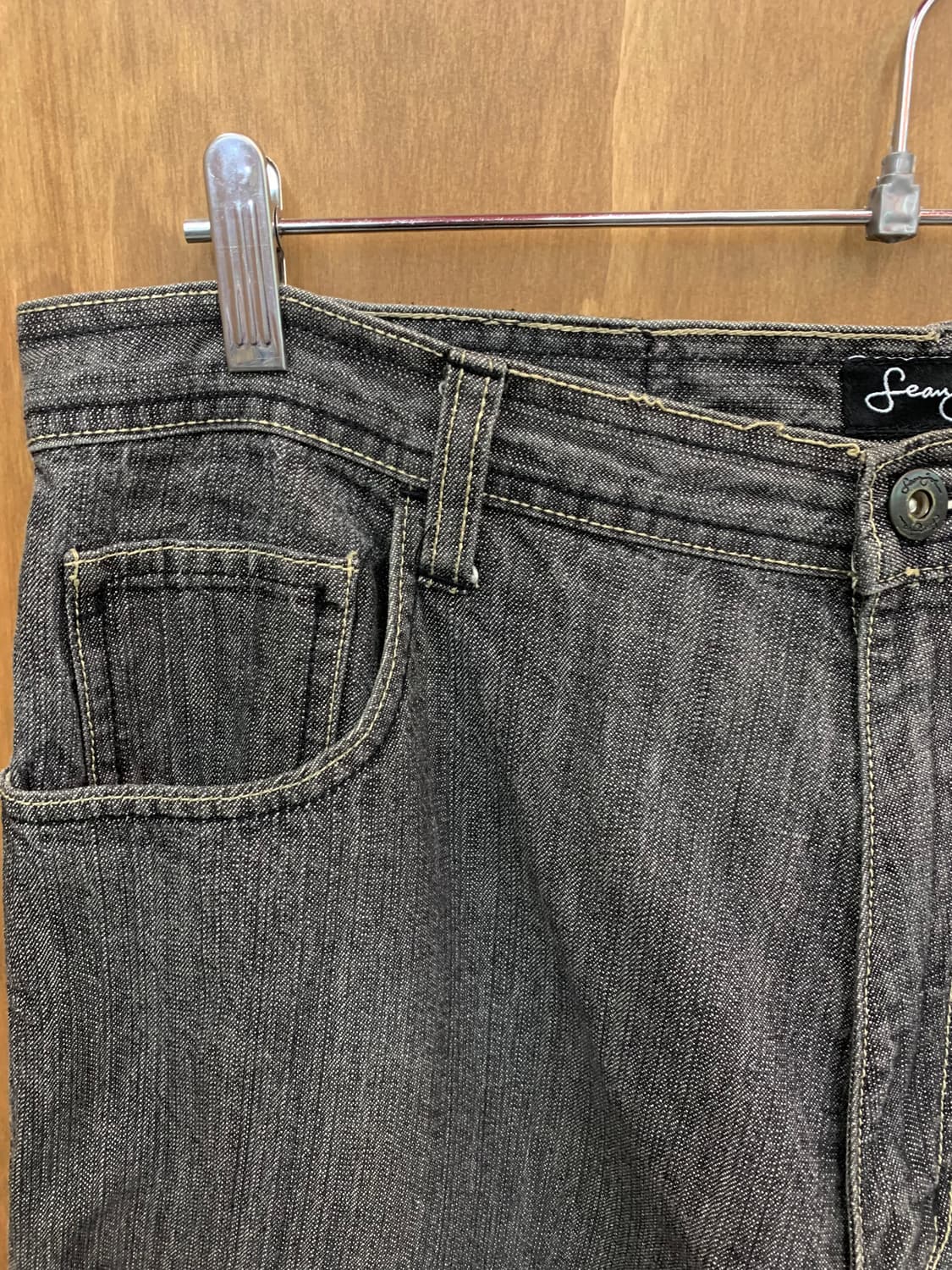 Sean John 션존 흑청 데님 팬츠 상품이미지5