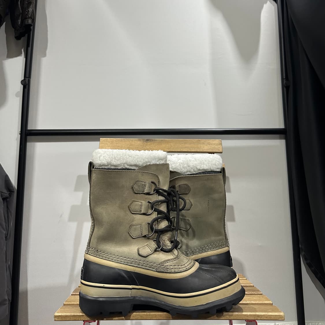 250) 소렐 방한화 남녀 공용 방한부츠 카리부 올리브카키 상품이미지7