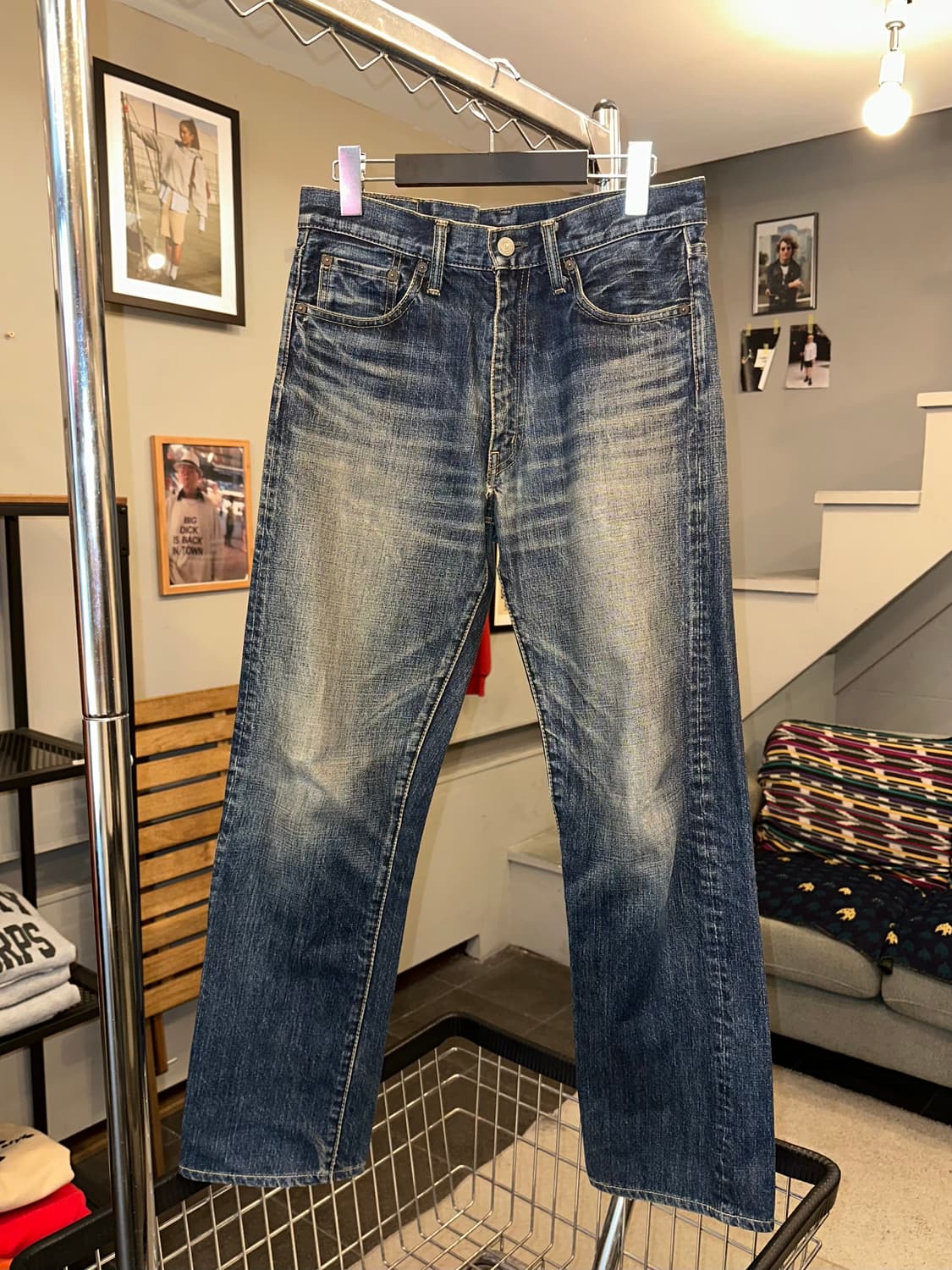 Burgus Plus, Hinoya Selvedge denim pants 상품이미지4