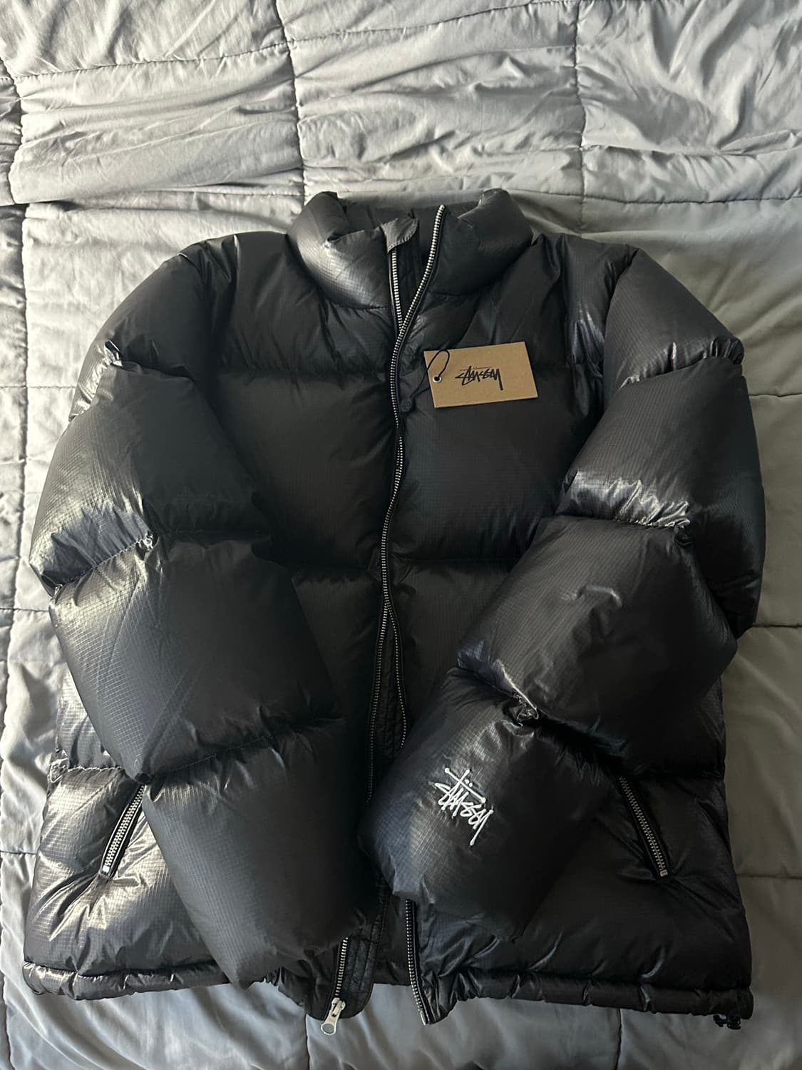 스투시 립스탑 패딩 상품이미지1