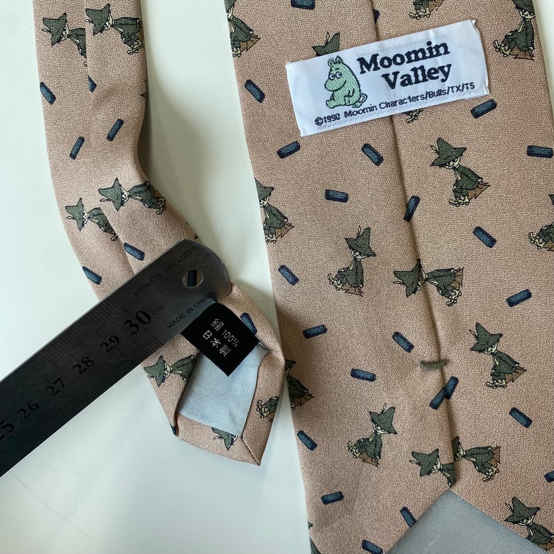 moomin무민 캐릭터 실크넥타이 상품이미지5