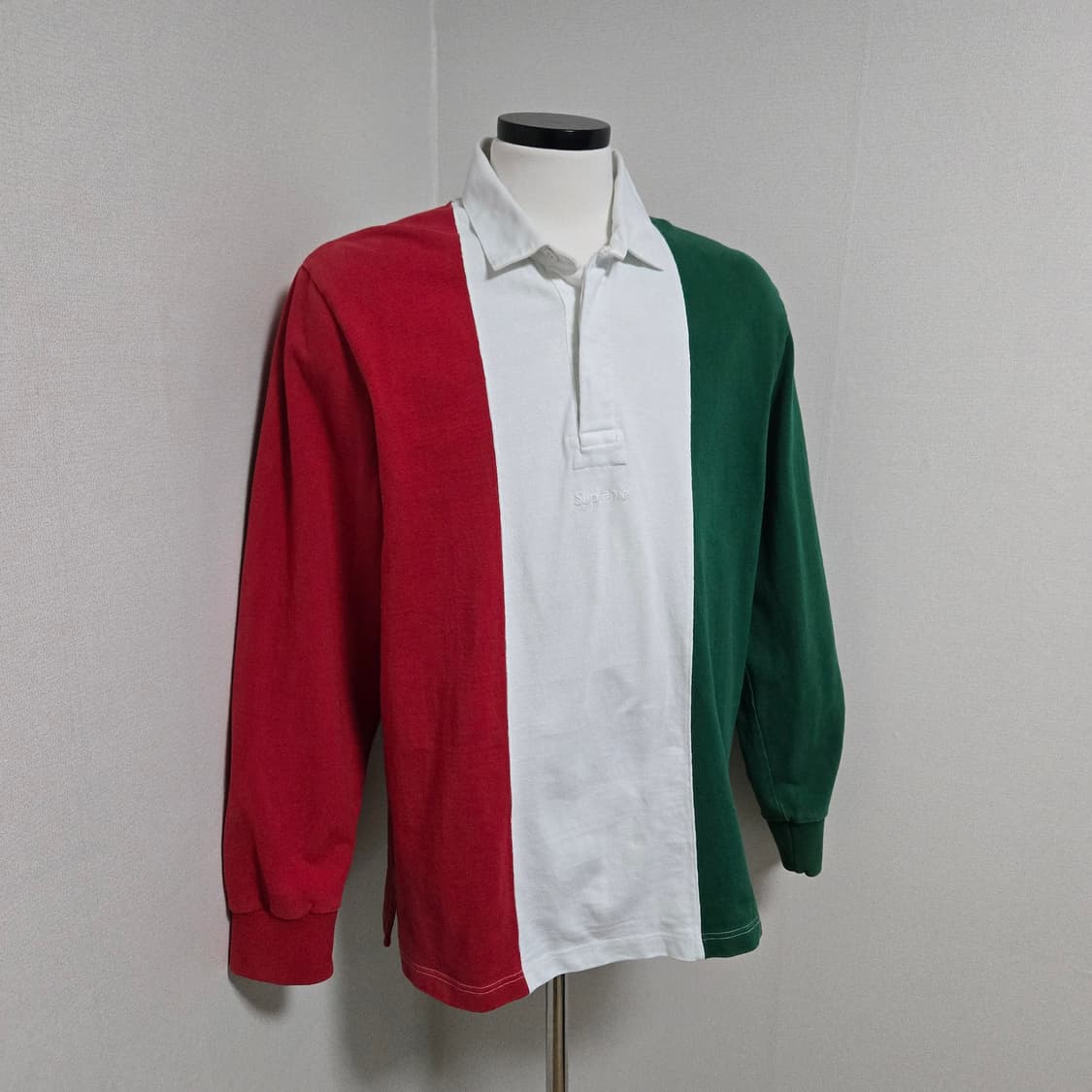 슈프림 스플릿 박스로 럭비티셔츠 / 남성 긴팔티셔츠/ 남성 티셔츠 상품이미지9