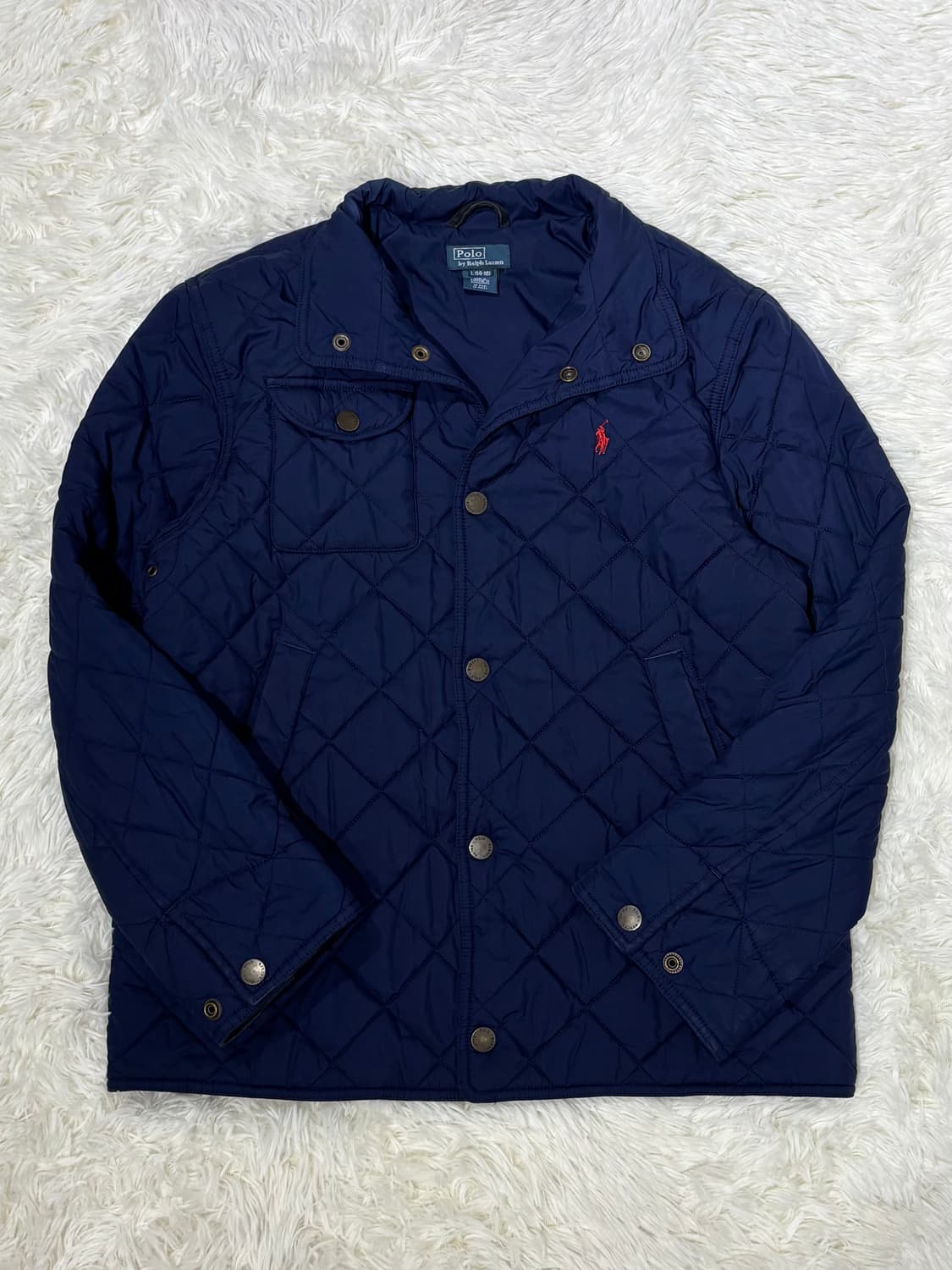 폴로랄프로렌 레드포니 네이비 퀄팅자켓 상품이미지4