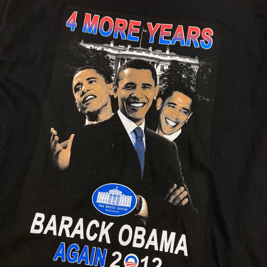 오바마 재당선 프린팅 반팔티 상품이미지3
