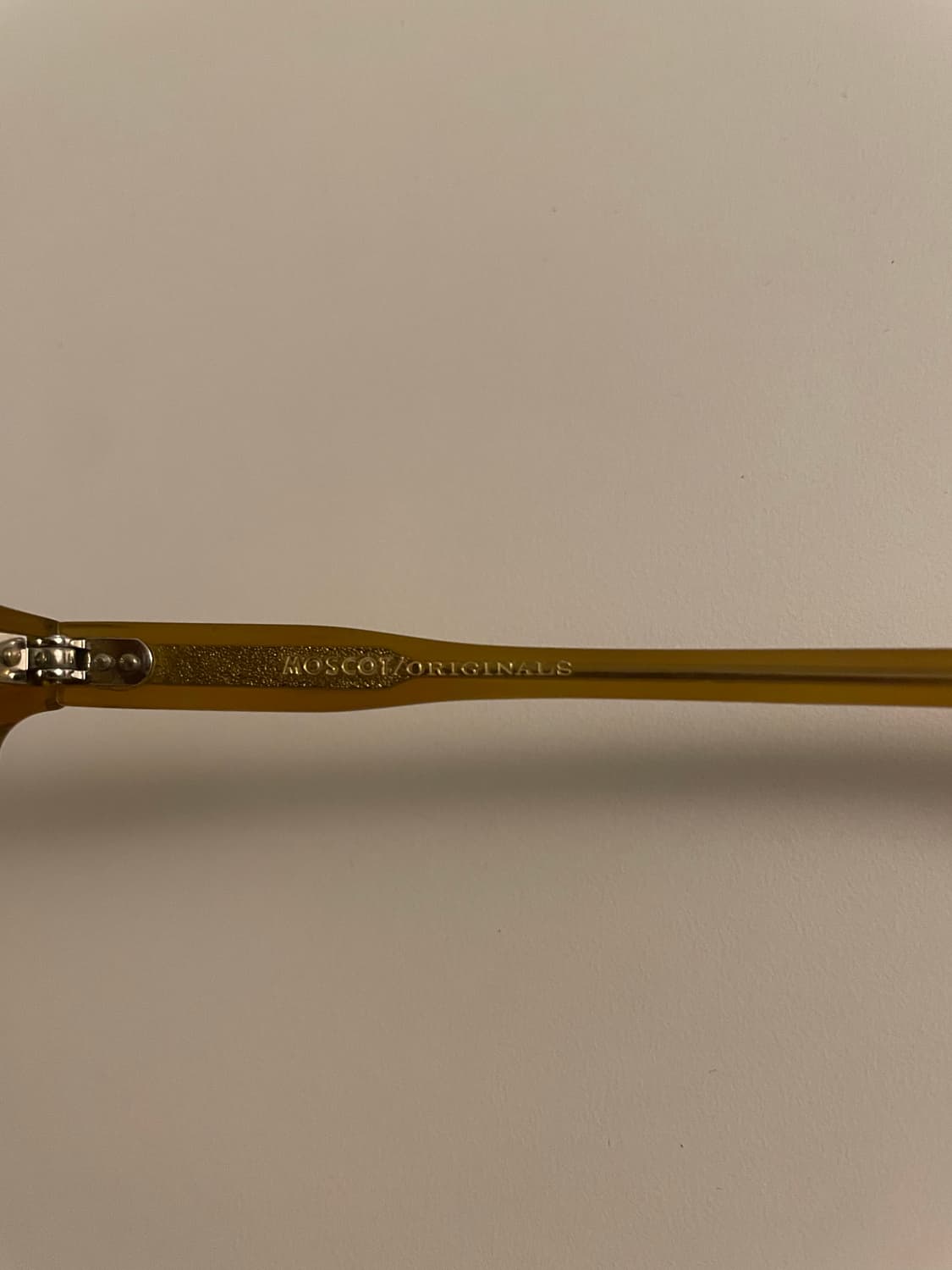 모스콧 밀첸 46사이즈 블론드 색상 + 클립온렌즈 상품이미지5