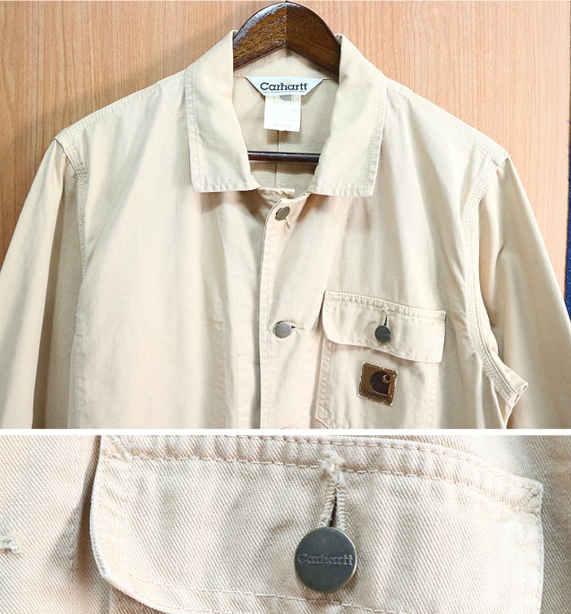 일본판 90S carhartt 칼하트 코튼100%빈티지 워크자켓

M 상품이미지2