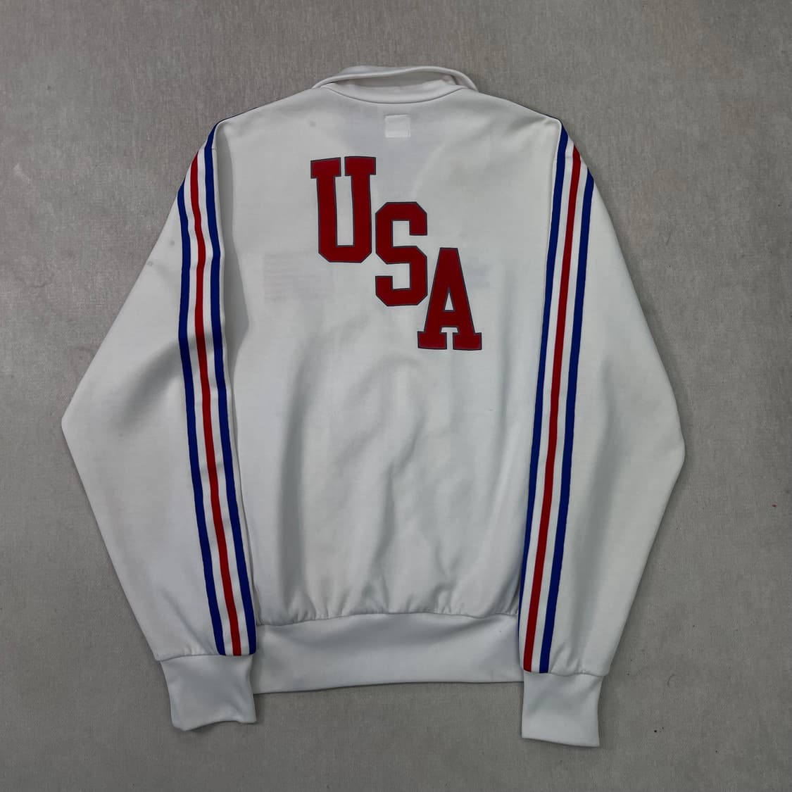100 아디다스 USA 미국 대장 화이트 트랙탑 져지 상품이미지2