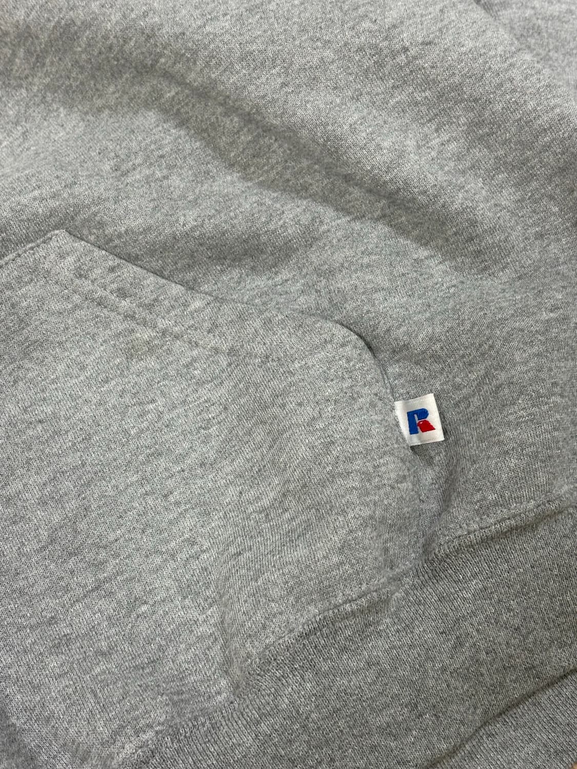 90s 빈티지 러셀 후드 그레이 상품이미지3