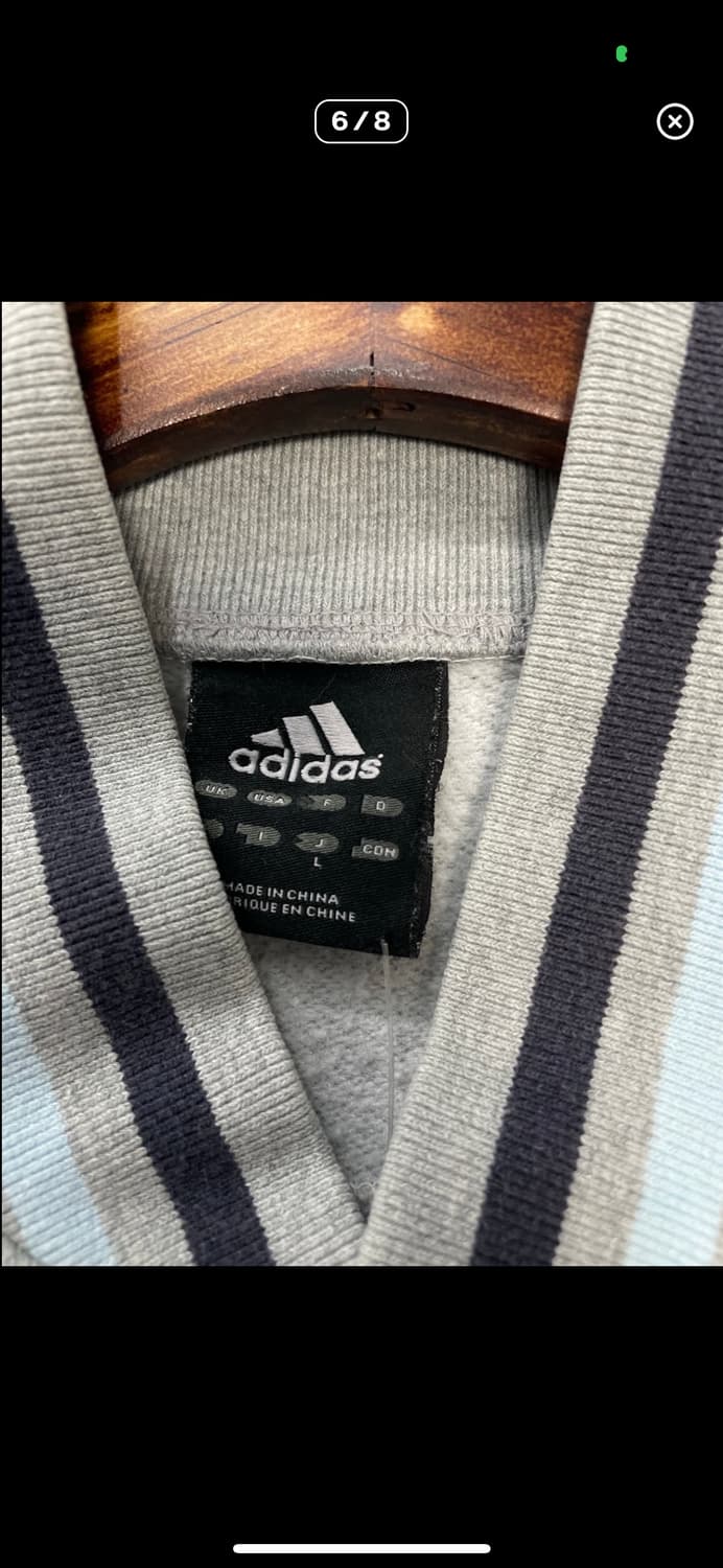 아디다스 코튼 그레이 백로고 자켓 A3174 상품이미지6