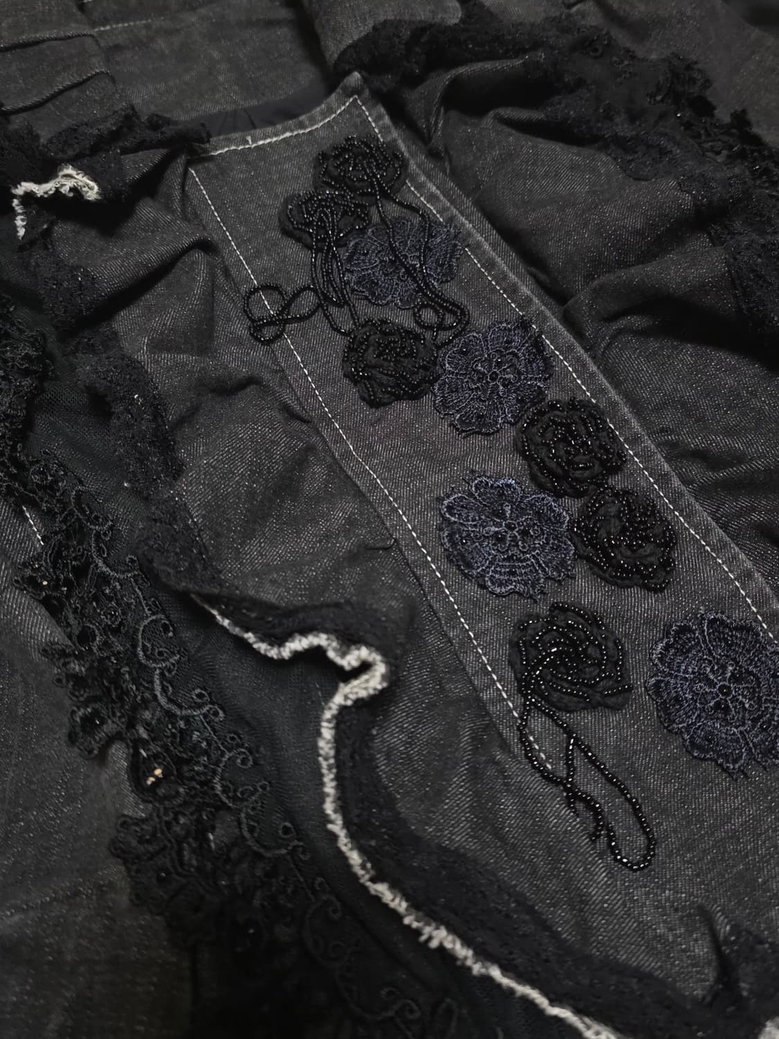 오리엔탈 레이스 흑청 자켓 상품이미지4