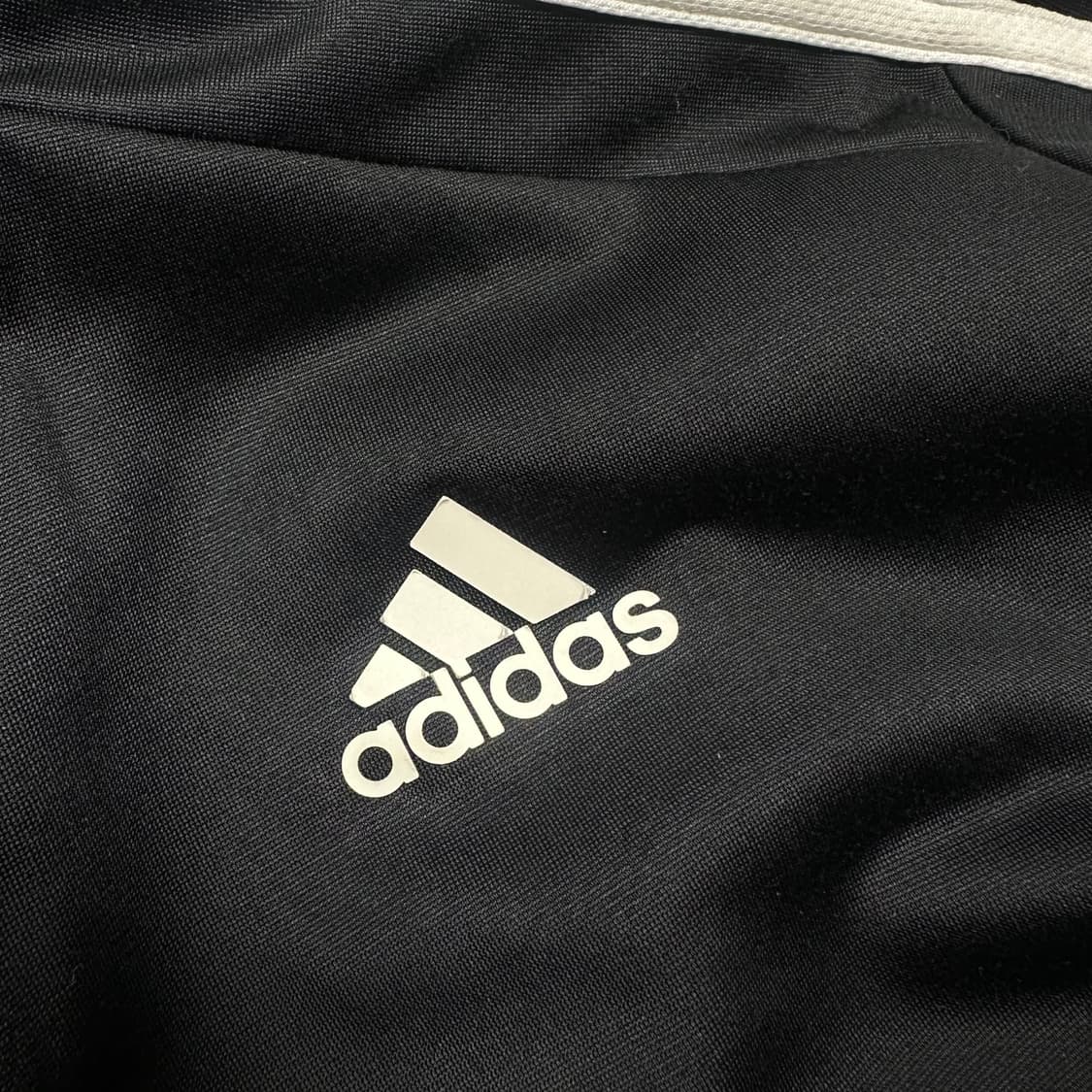 ✨ (바배) 아디다스 블랙 삼선 트랙탑 져지 상품이미지6