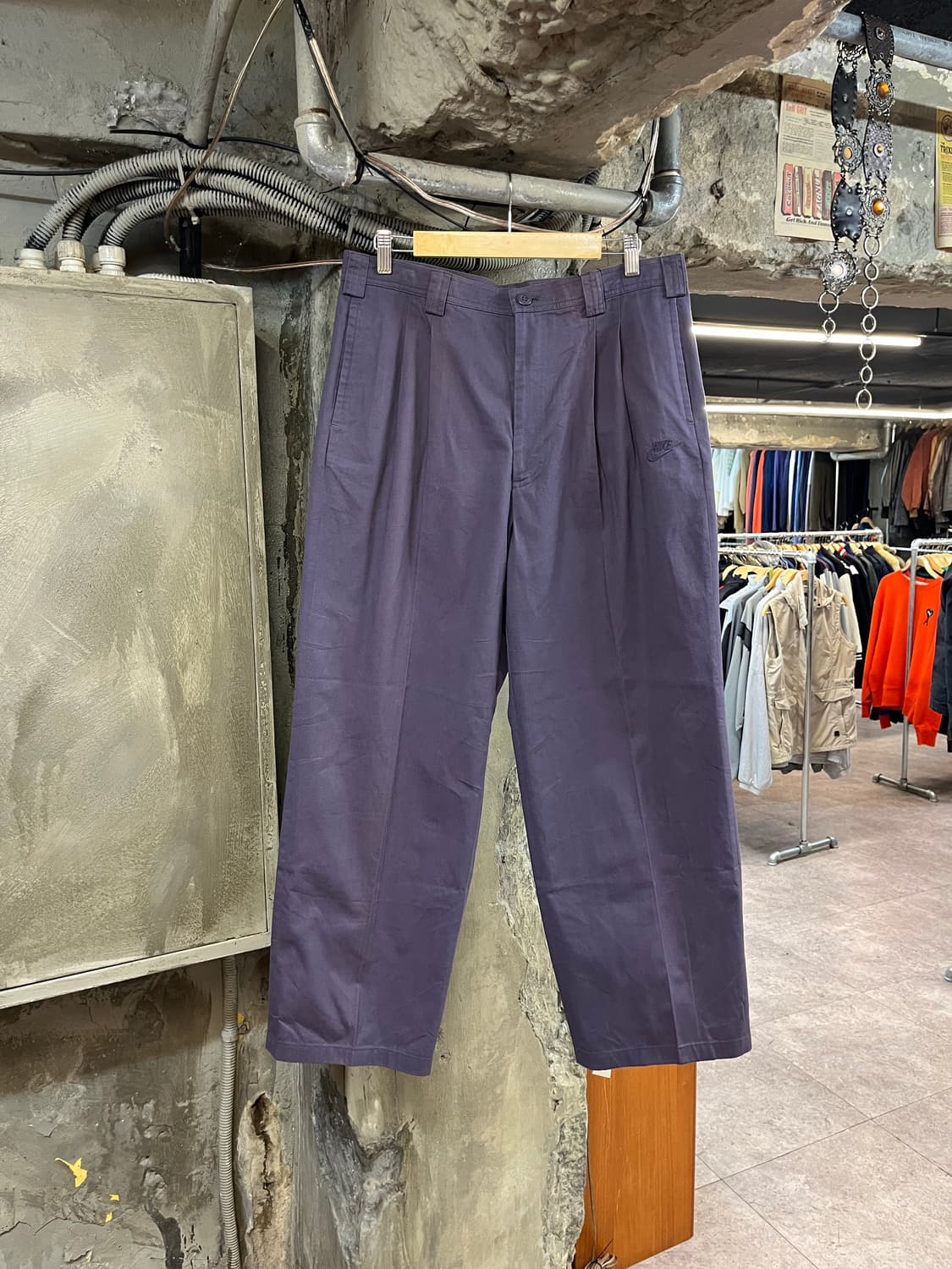 나이키 acg 코튼 팬츠 퍼플 90 #csz2344 상품이미지1