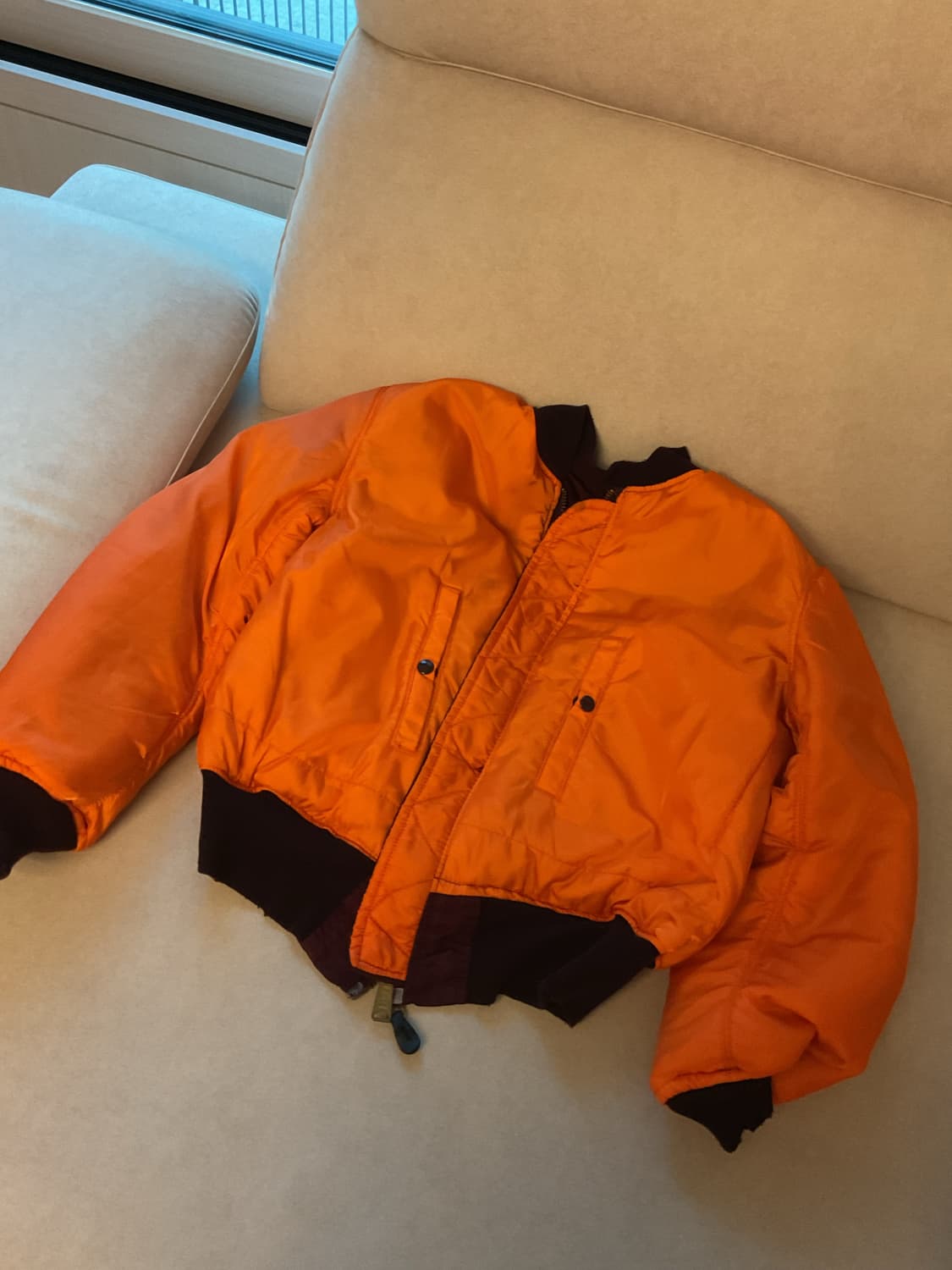 90s distressed ma1 (made in usa) 상품이미지2