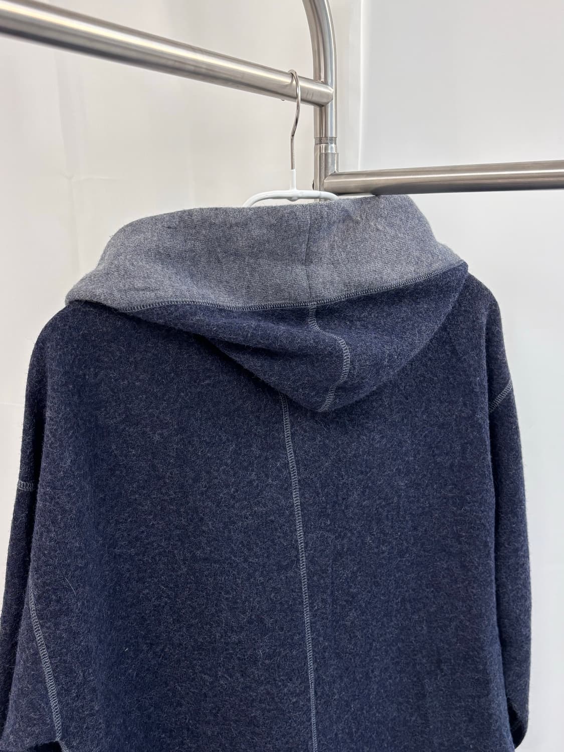 기모노 리버서블 배색 가디건 상품이미지4