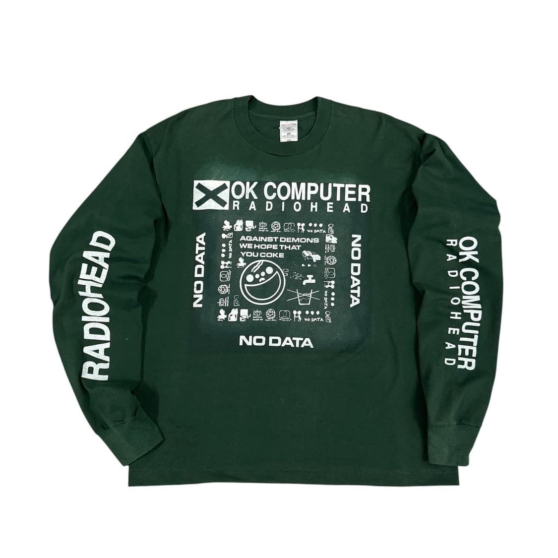 빈티지 90s 라디오헤드 롱슬리브 Radiohead OK Computer 상품이미지1