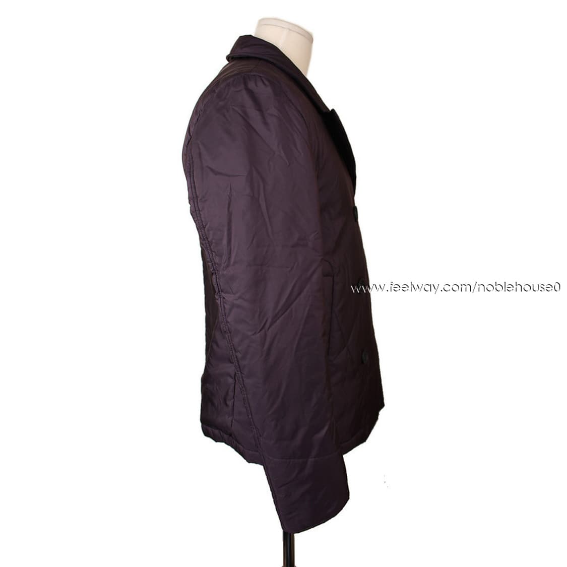 폴스미스 퍼플 더블버튼 패디드 자켓(M) 상품이미지5