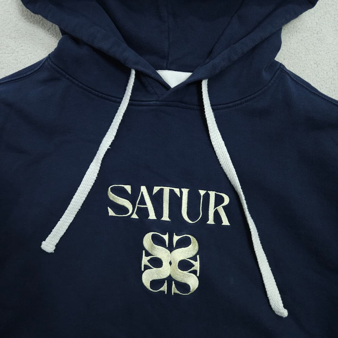 세터 클래식 로고 후드티 XL 네이비 상품이미지2