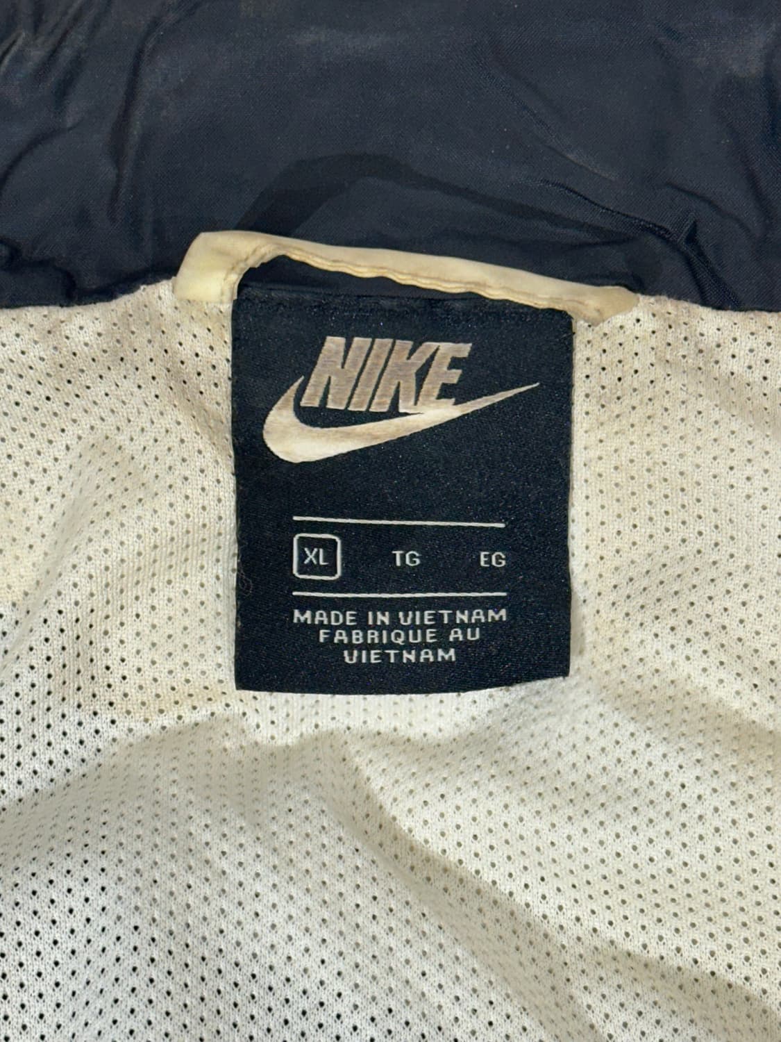 나이키 블랙 빅 스우시 로고 오버핏 바람막이 자켓 XL 상품이미지7