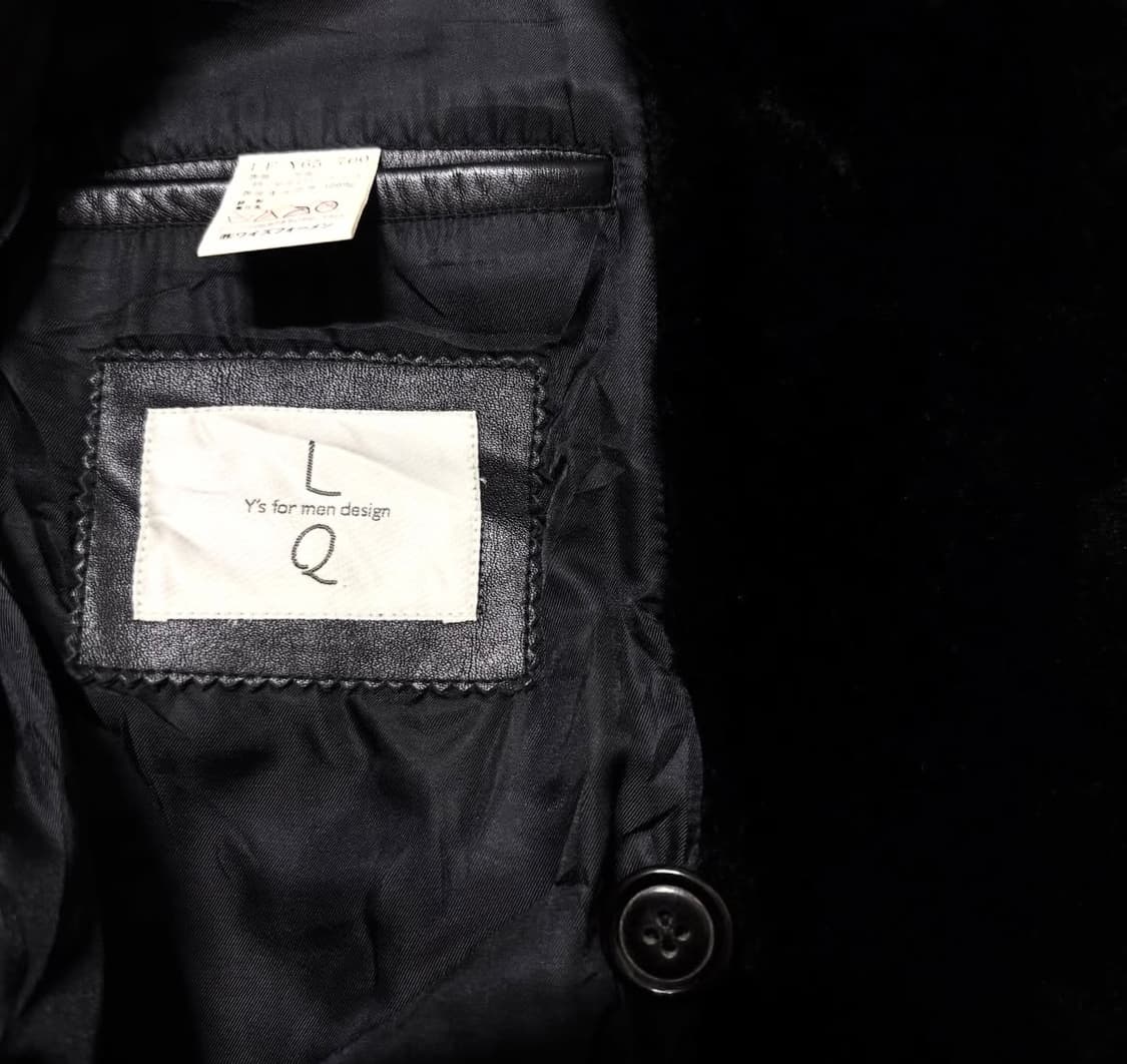 LQ 와이즈 포 맨 - 90s 무통 레더 코트 상품이미지4