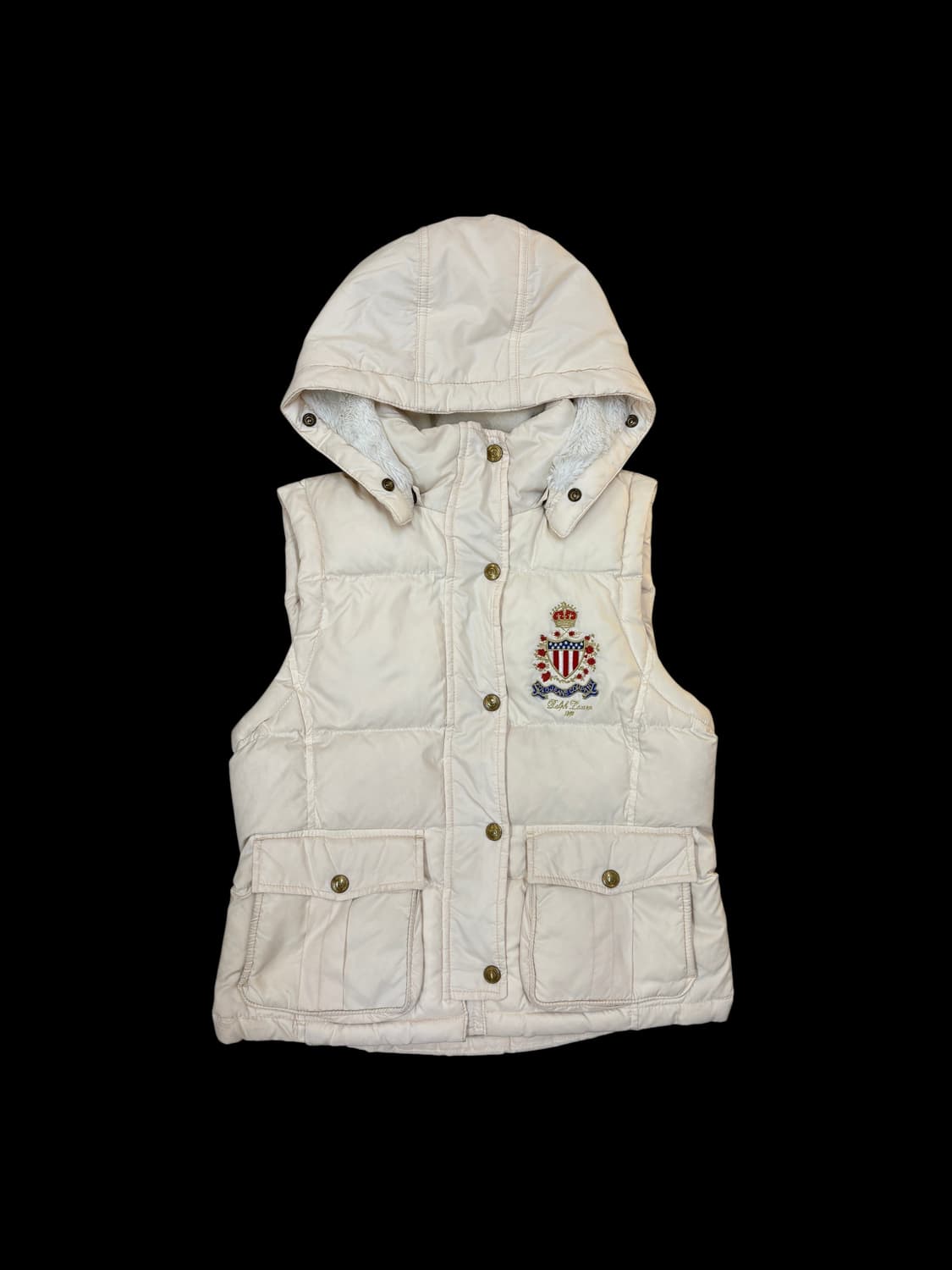 폴로 진스 컴퍼니 후드 조끼패딩 상품이미지1