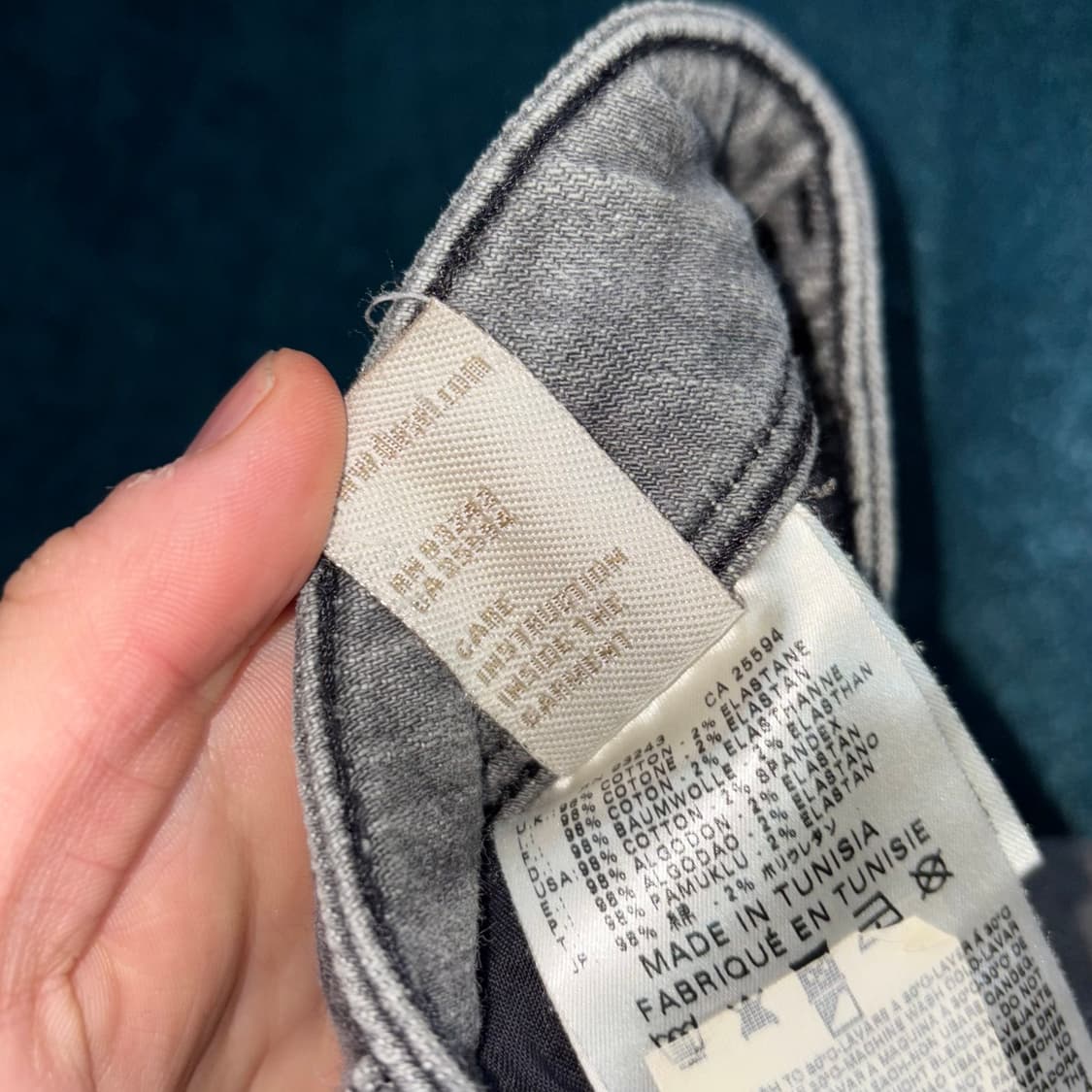 (29) 디젤 NEVY 레이디 슬림핏 그레이 진 상품이미지8