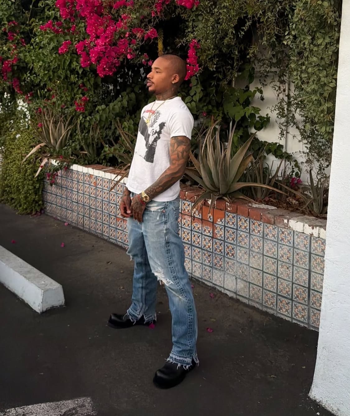 빈티지 칼하트 더블니 디스트레스드 선페이드 상품이미지9