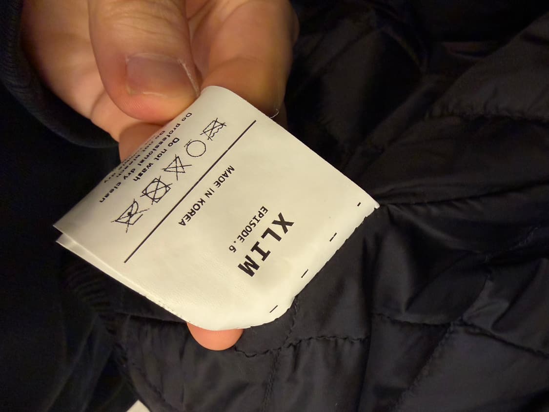 [xl]xlim ep6 바시티 자켓 명작 상품이미지6